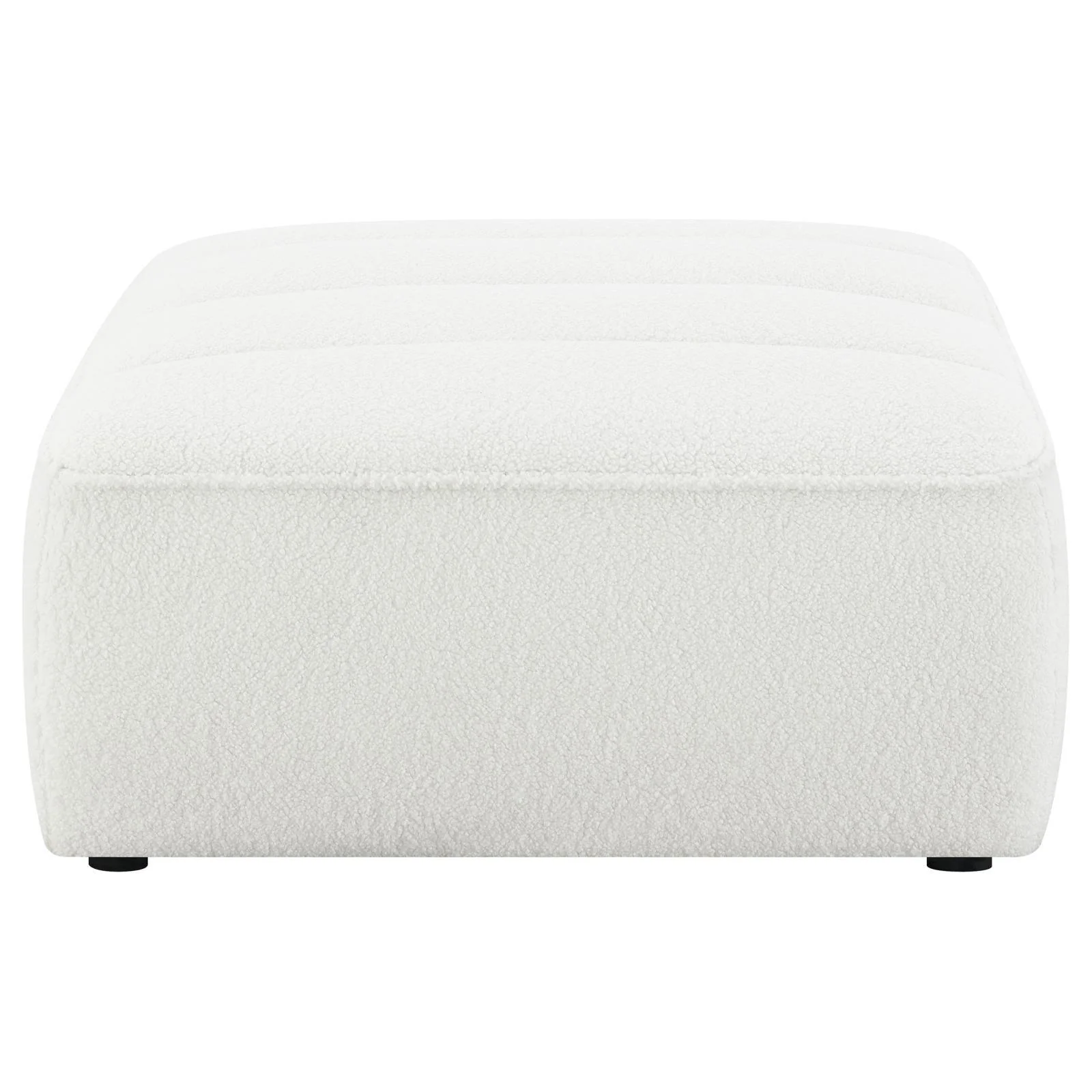 Sunny Natural Upholstered Ottoman