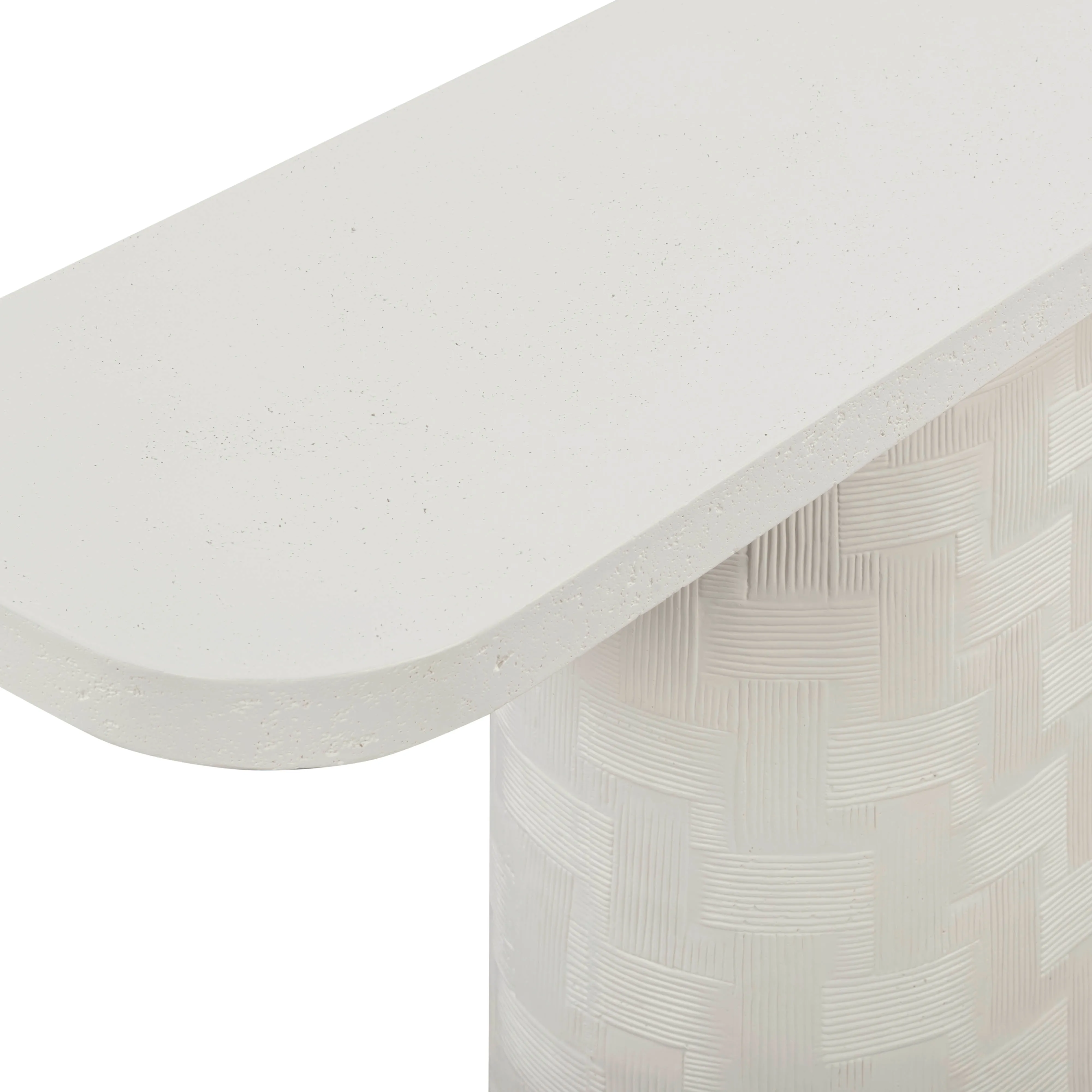 Suraya 55" Indoor/Outdoor Concrete Console Table - Image 6