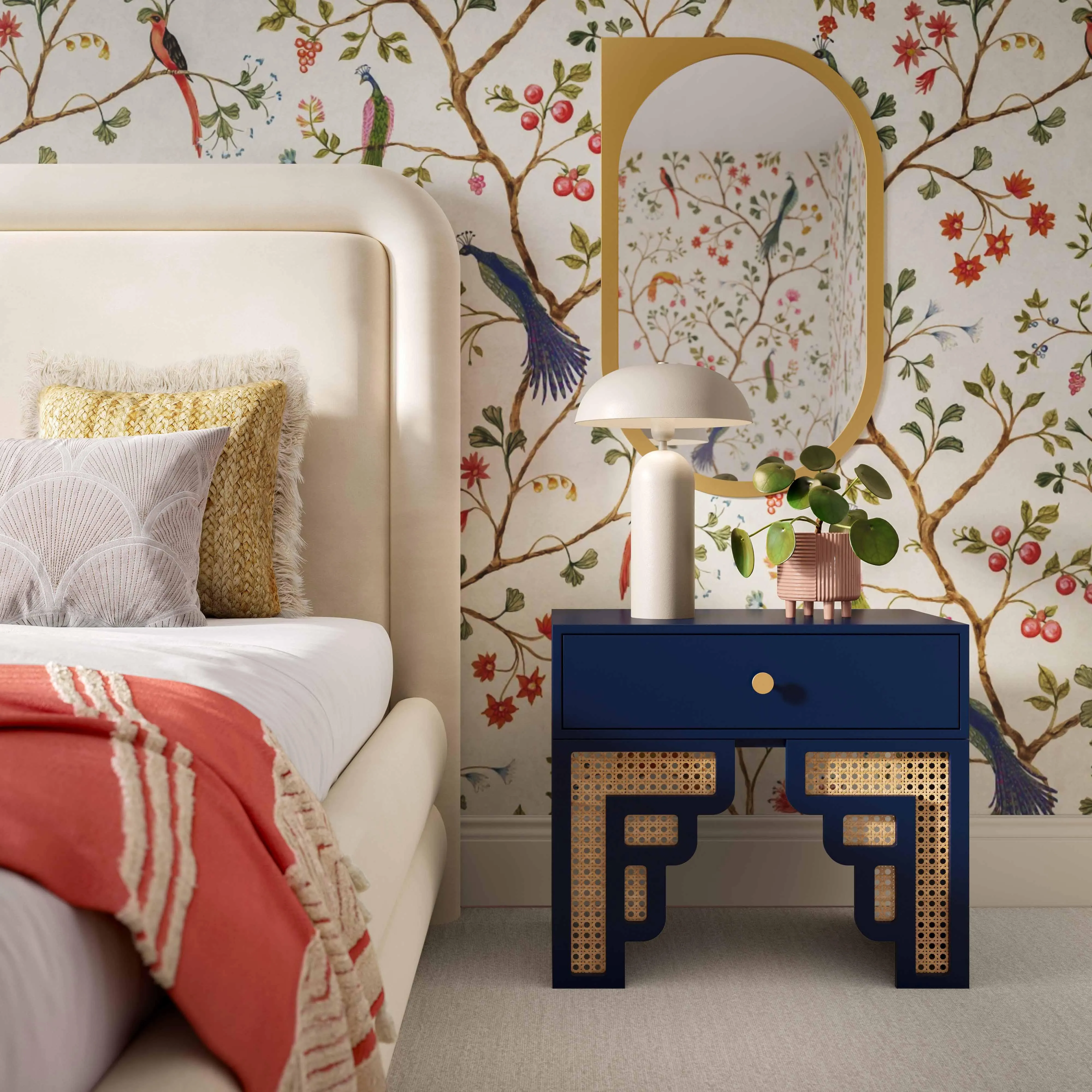 Suzie Rattan Nightstand - Image 14