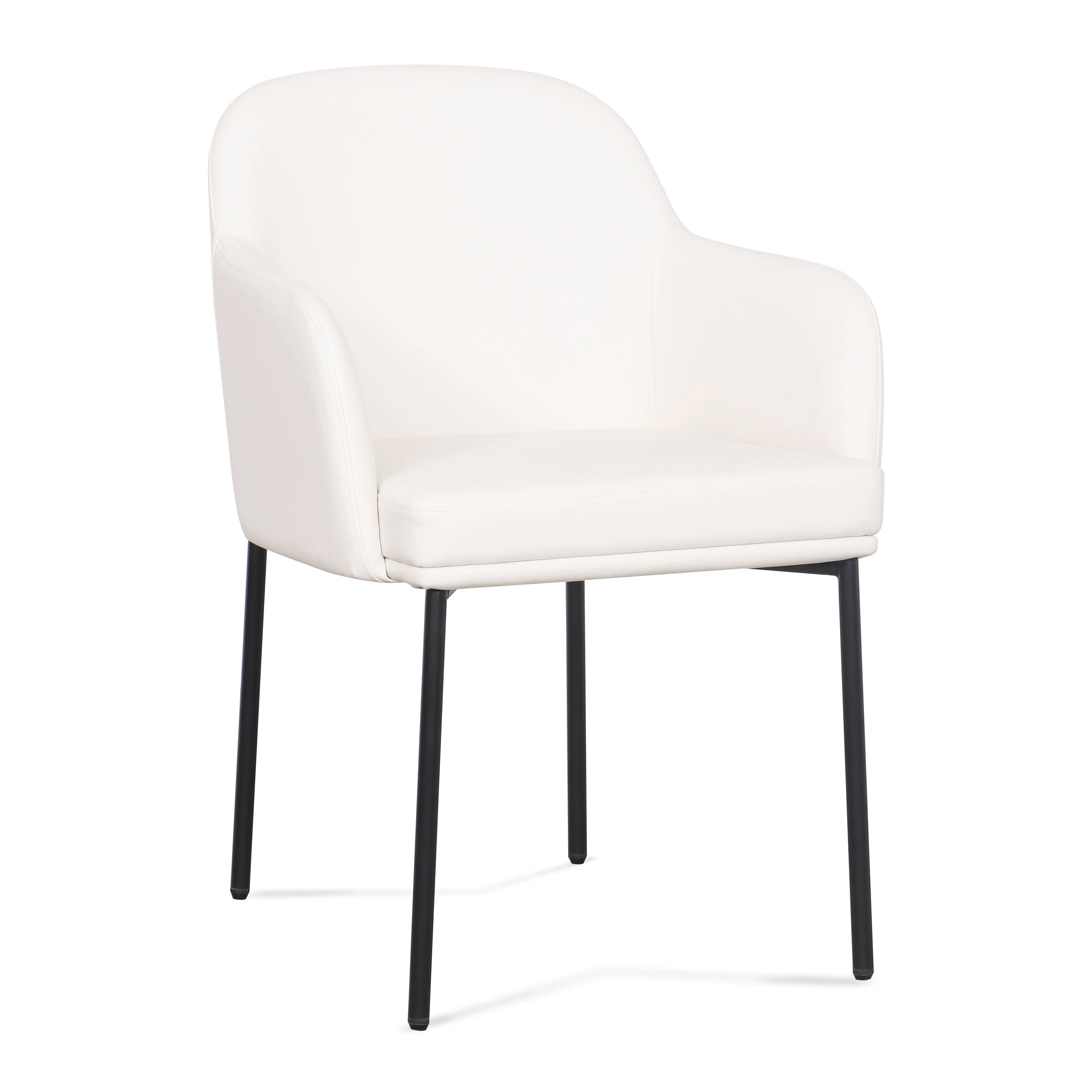 Sydney Performance Vegan Leather Armchair - Set of 2 - Image 10
