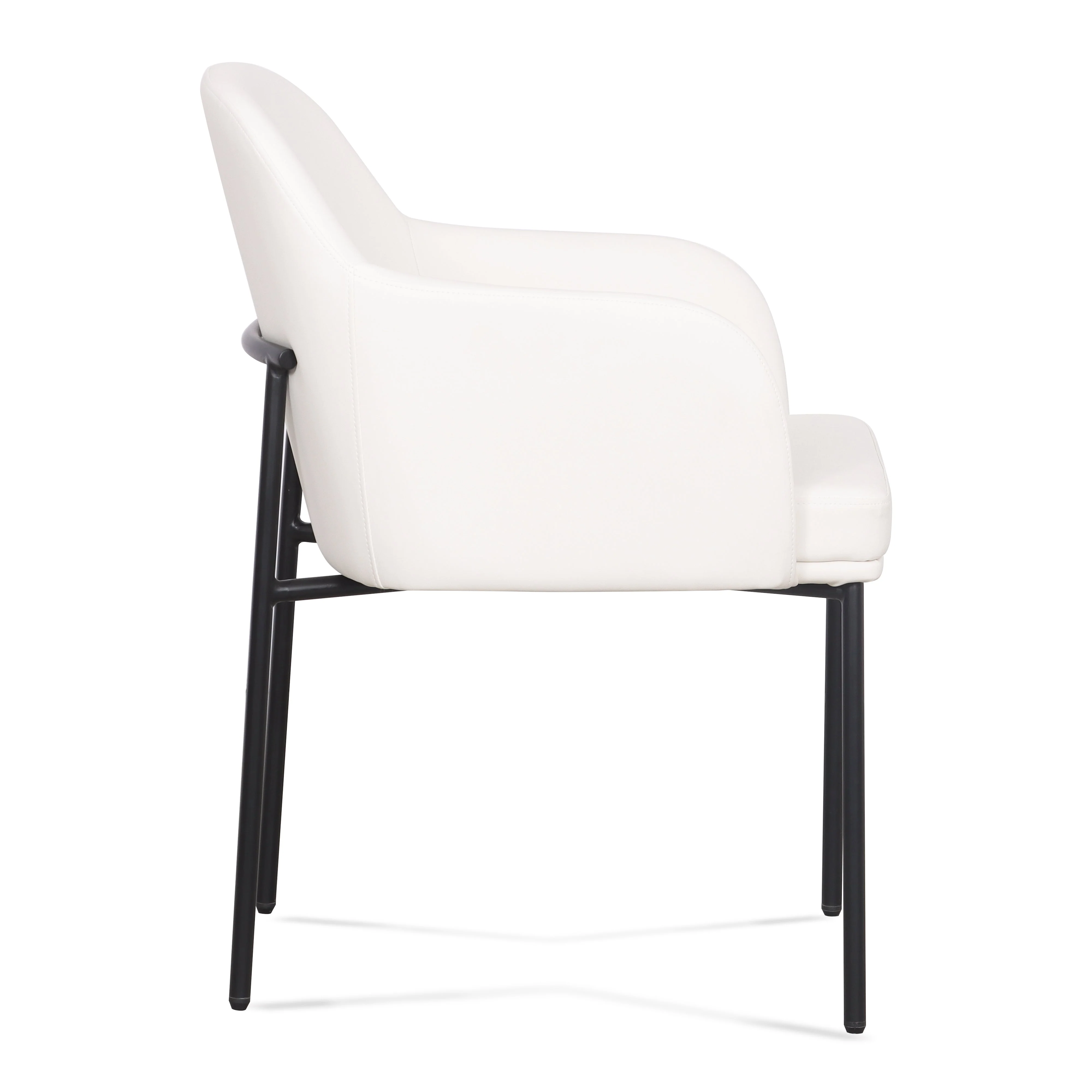 Sydney Performance Vegan Leather Armchair - Set of 2 - Image 12