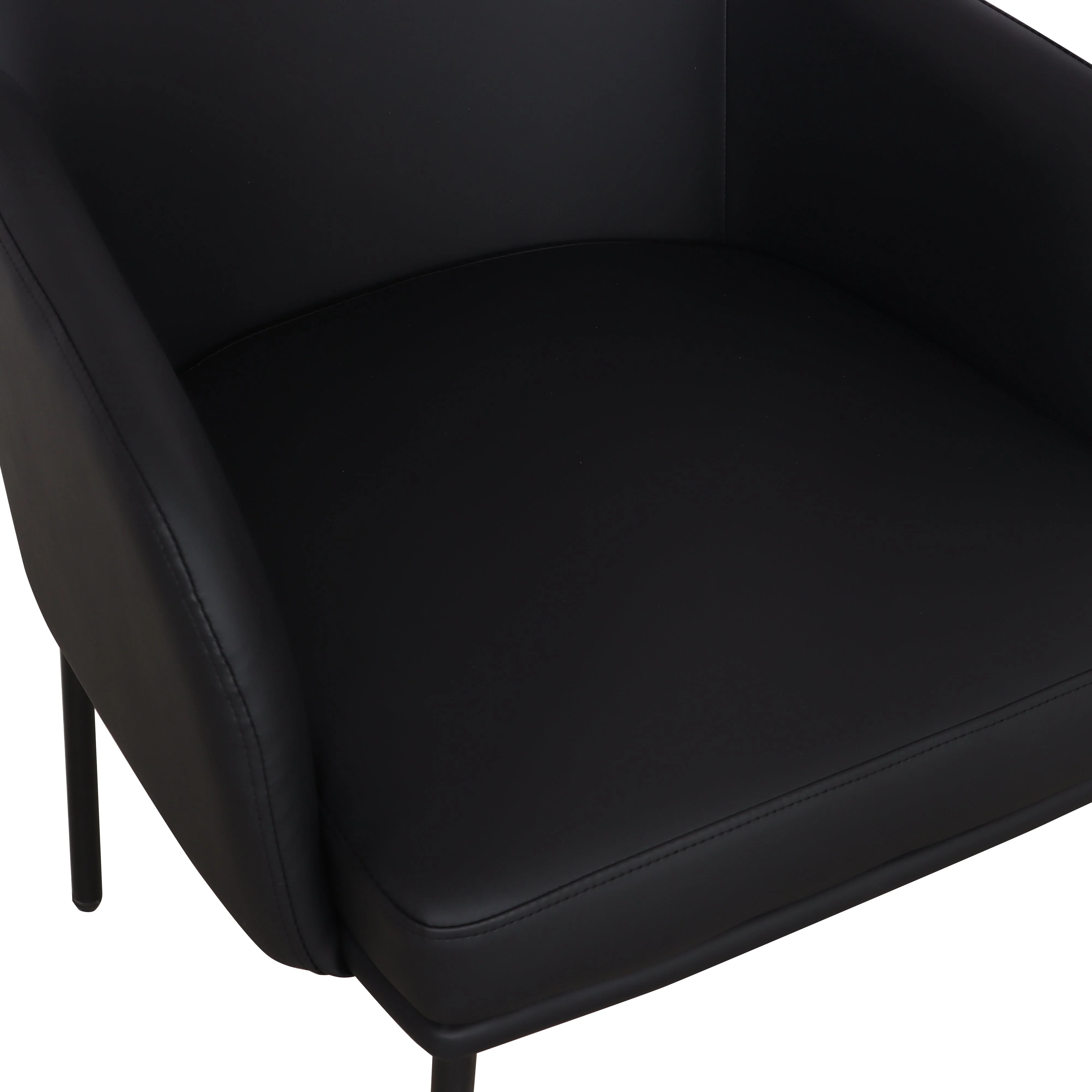Sydney Performance Vegan Leather Armchair - Set of 2 - Image 4