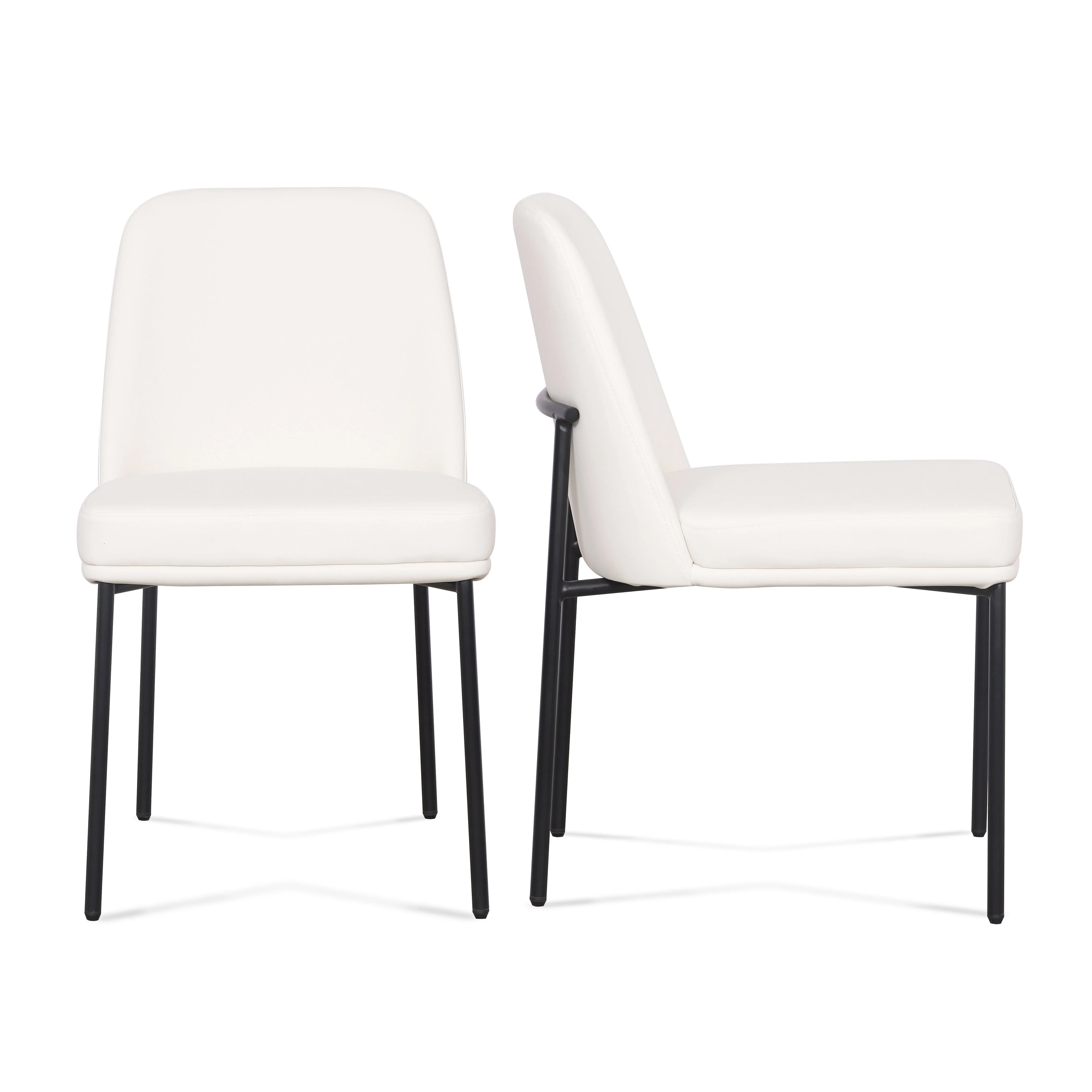 Sydney Performance Vegan Leather Dining Chair - Set of 2 - Image 8