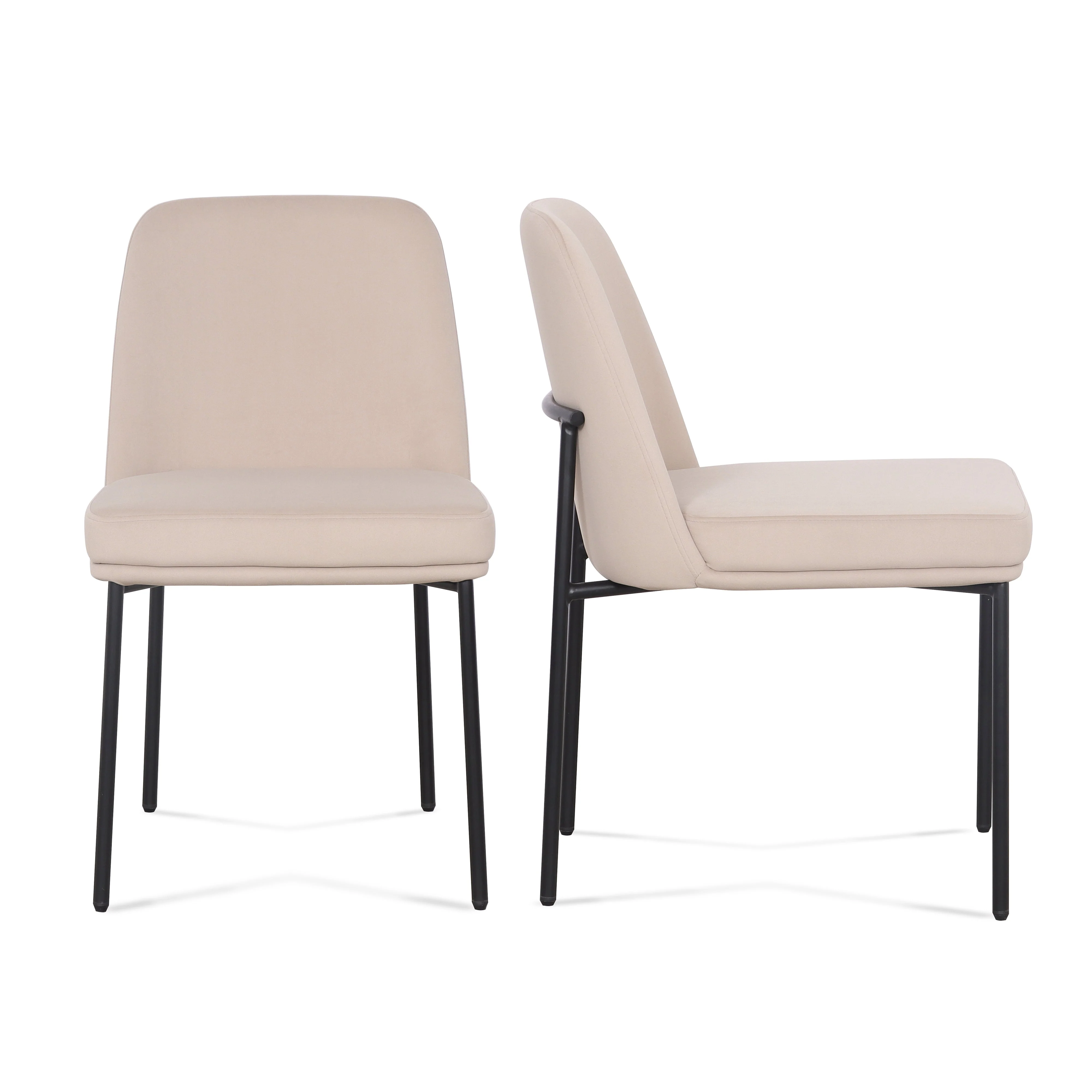 Sydney Performance Velvet Dining Chair - Set of 2 - Image 8