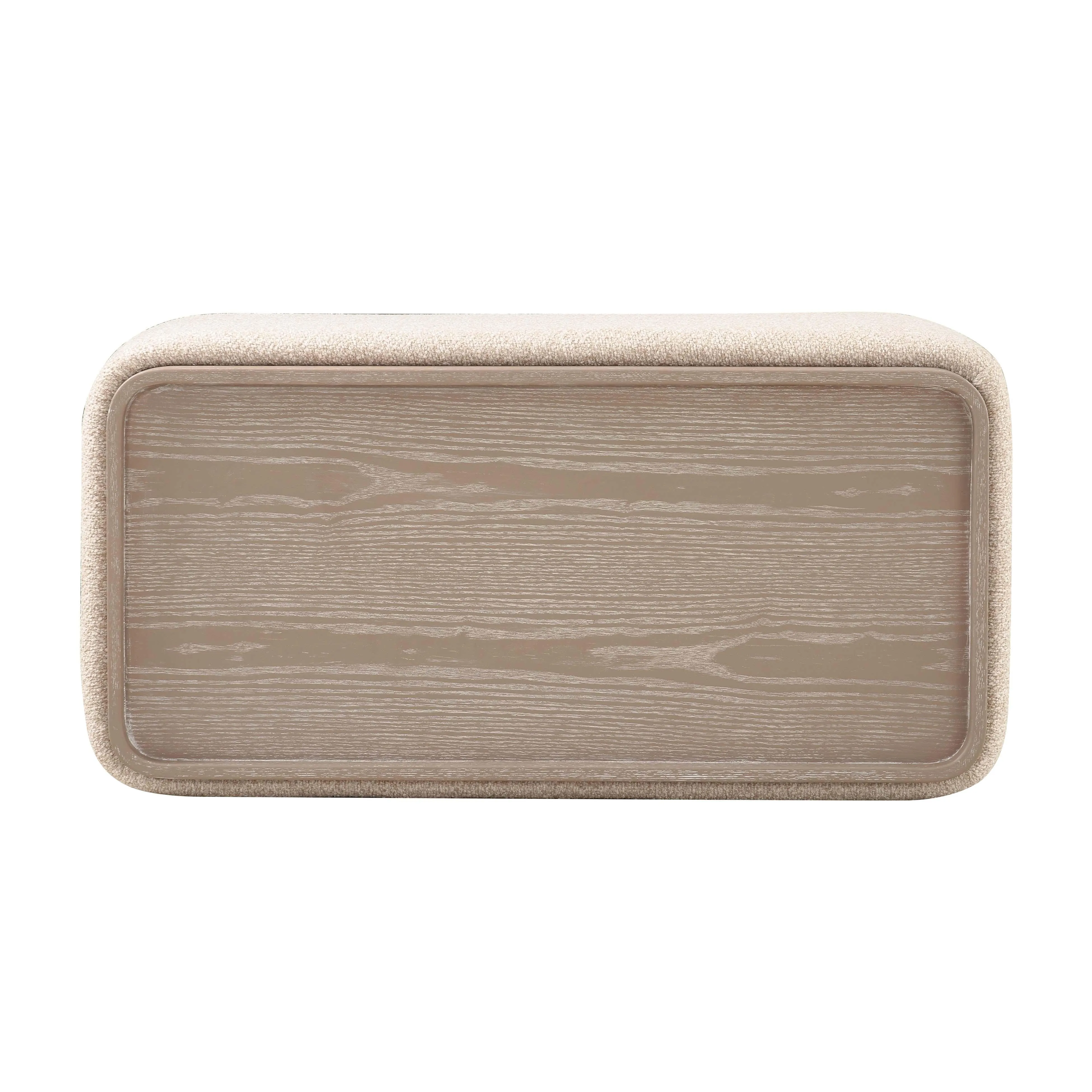 Sylvie Cream Boucle Ottoman Table - Image 3