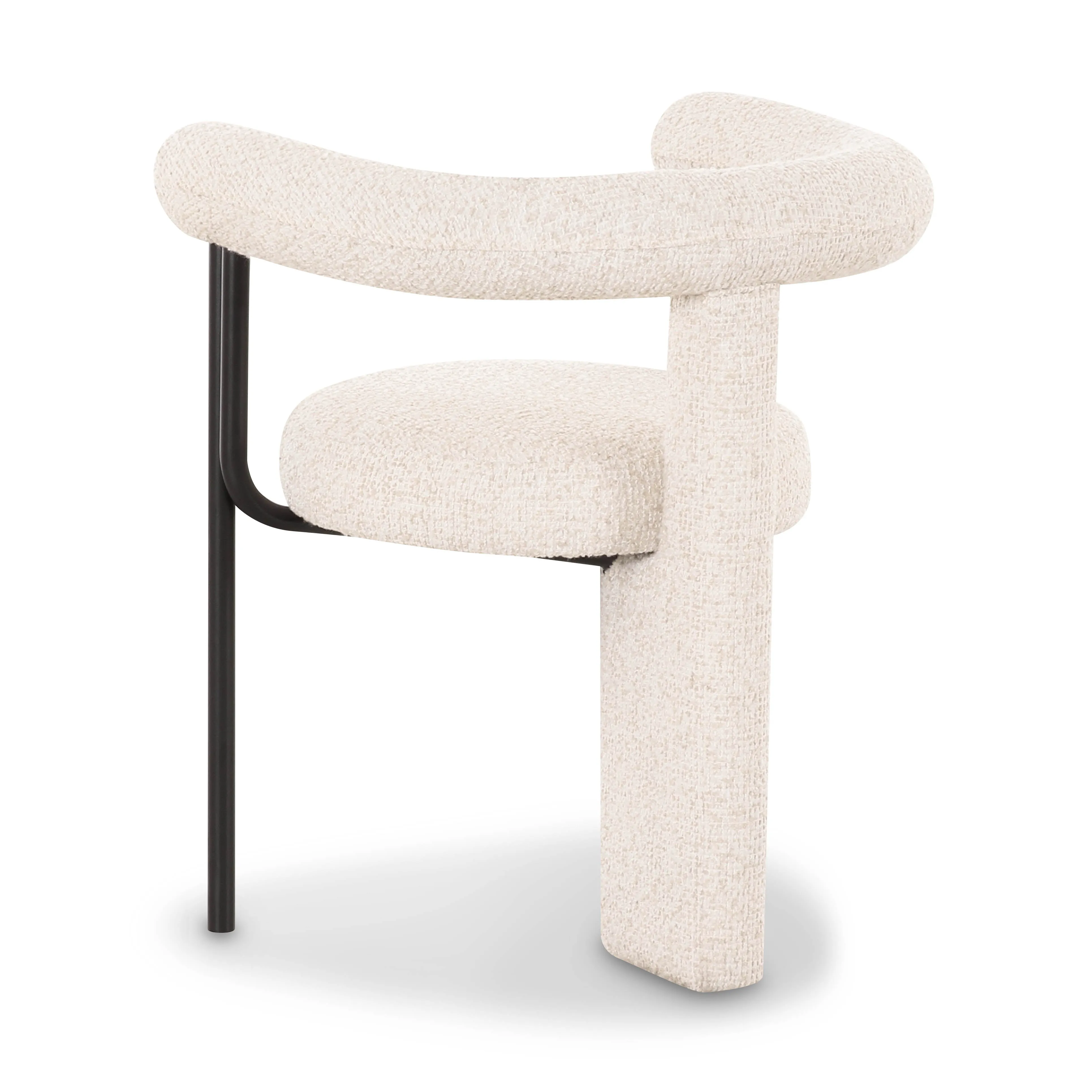 Synn Performance Boucle Dining Chair - Image 3