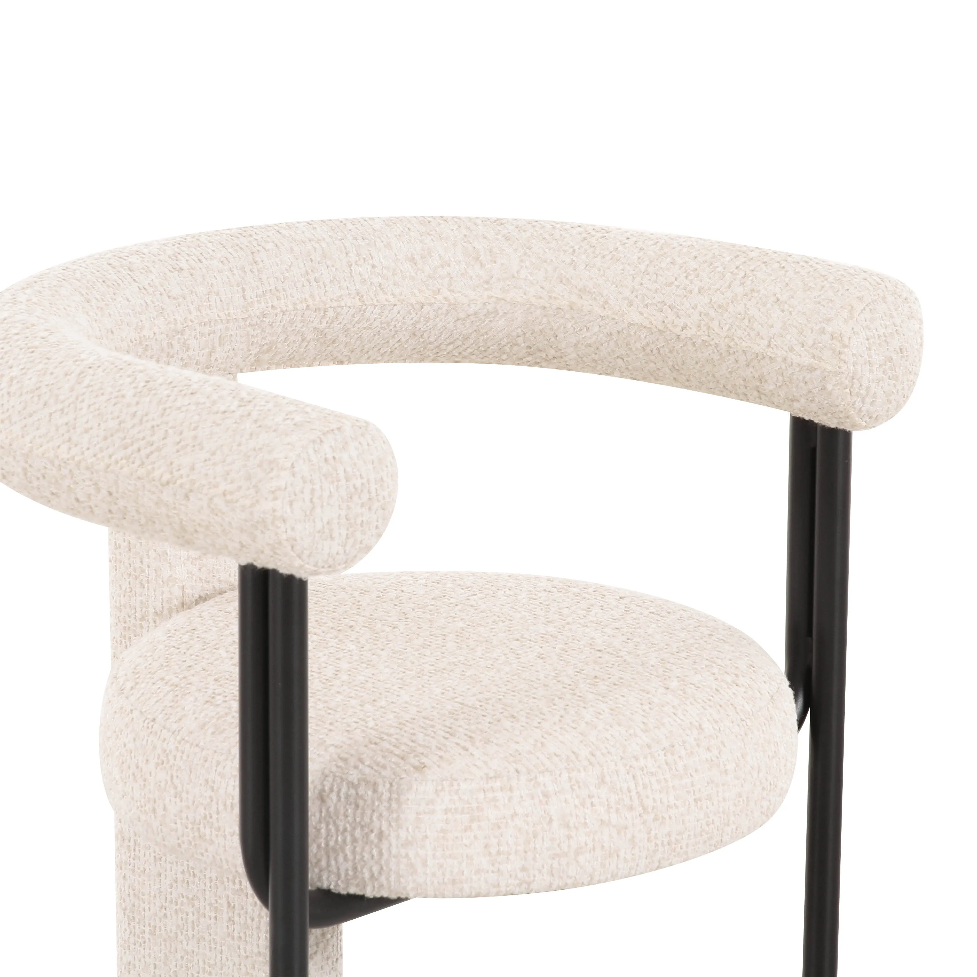 Synn Performance Boucle Dining Chair - Image 4