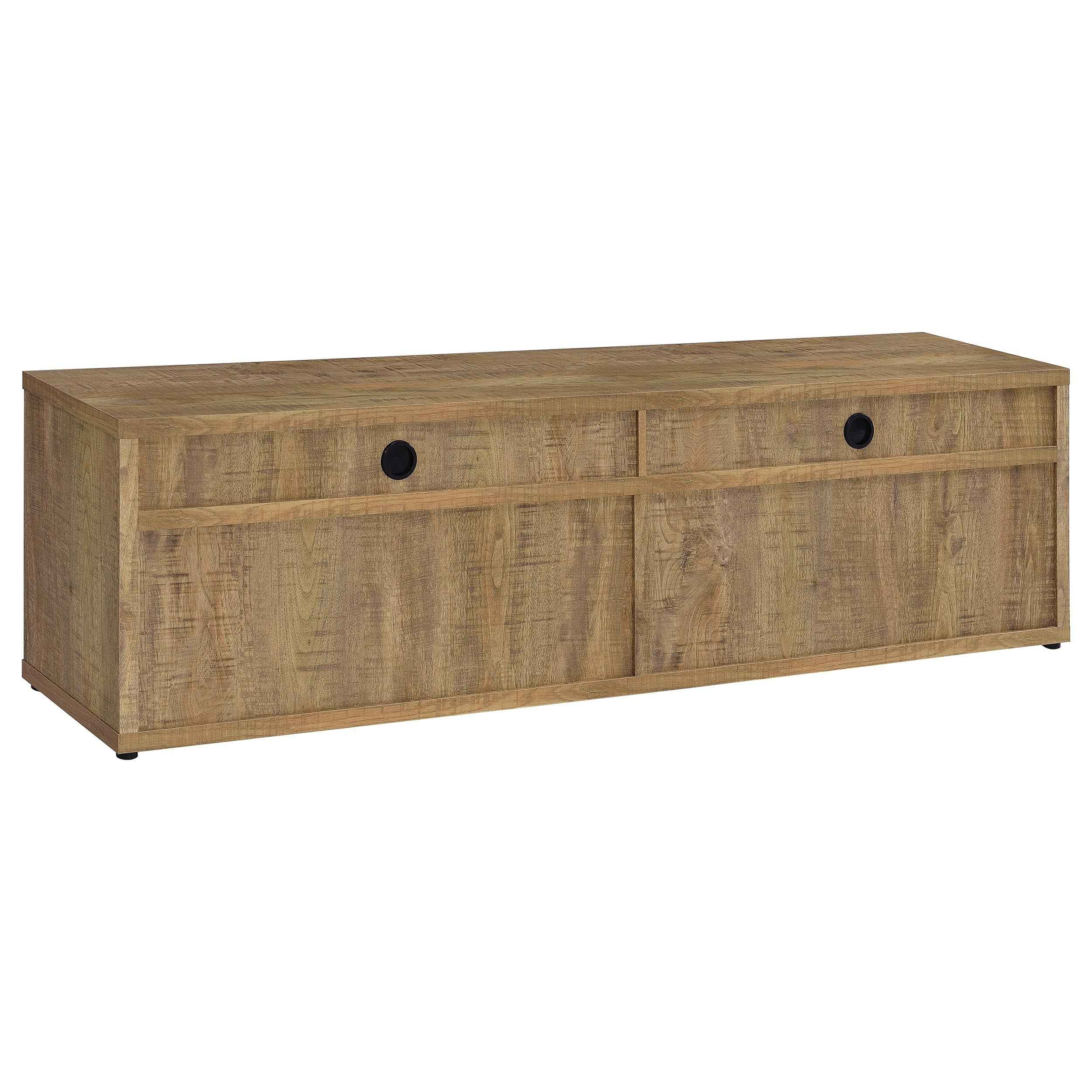 Tabby Mango 79-inch 4-door Engineered Wood TV Stand Media Console - Image 7