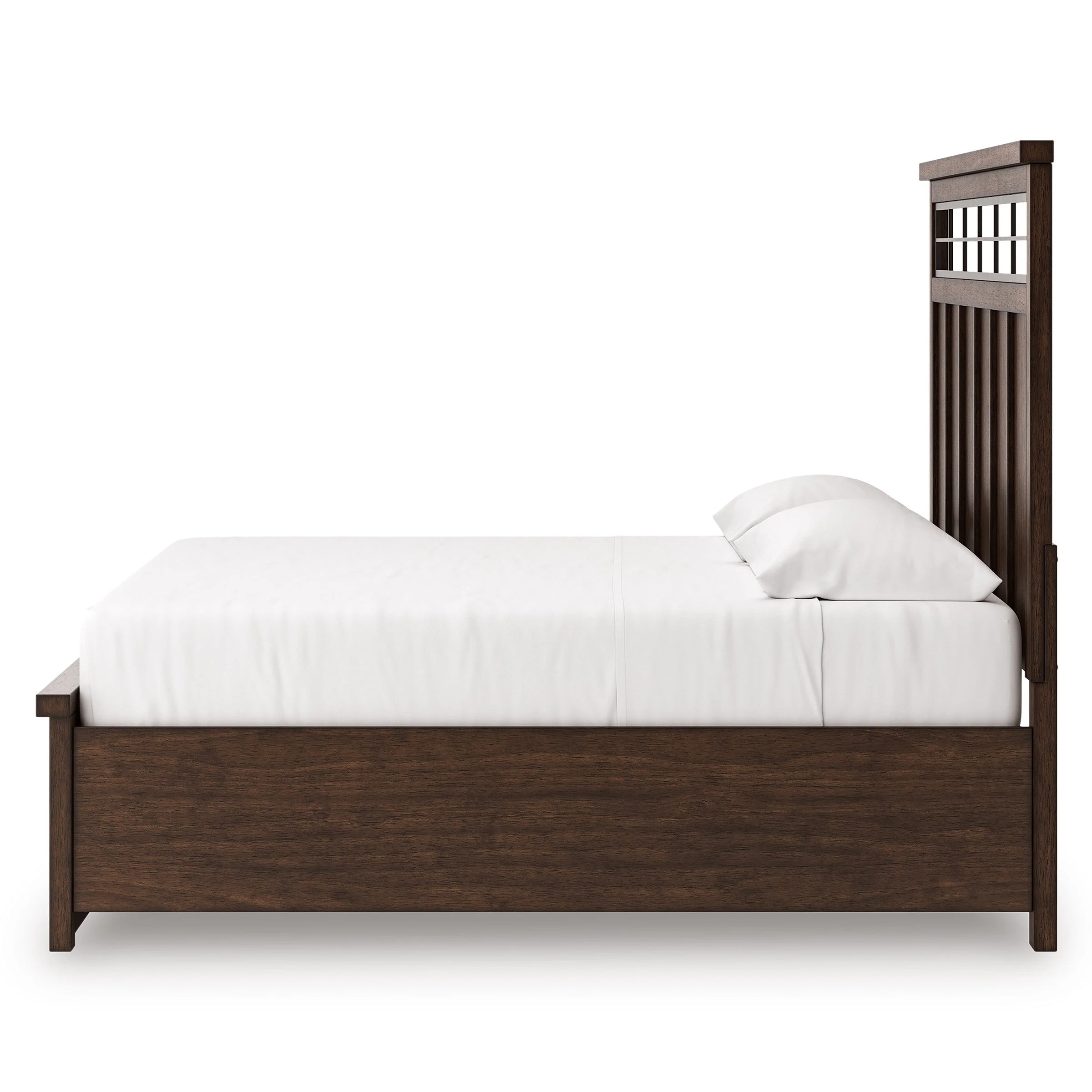 Taffenbrook Medium Brown King Storage Platform Bed - Image 15