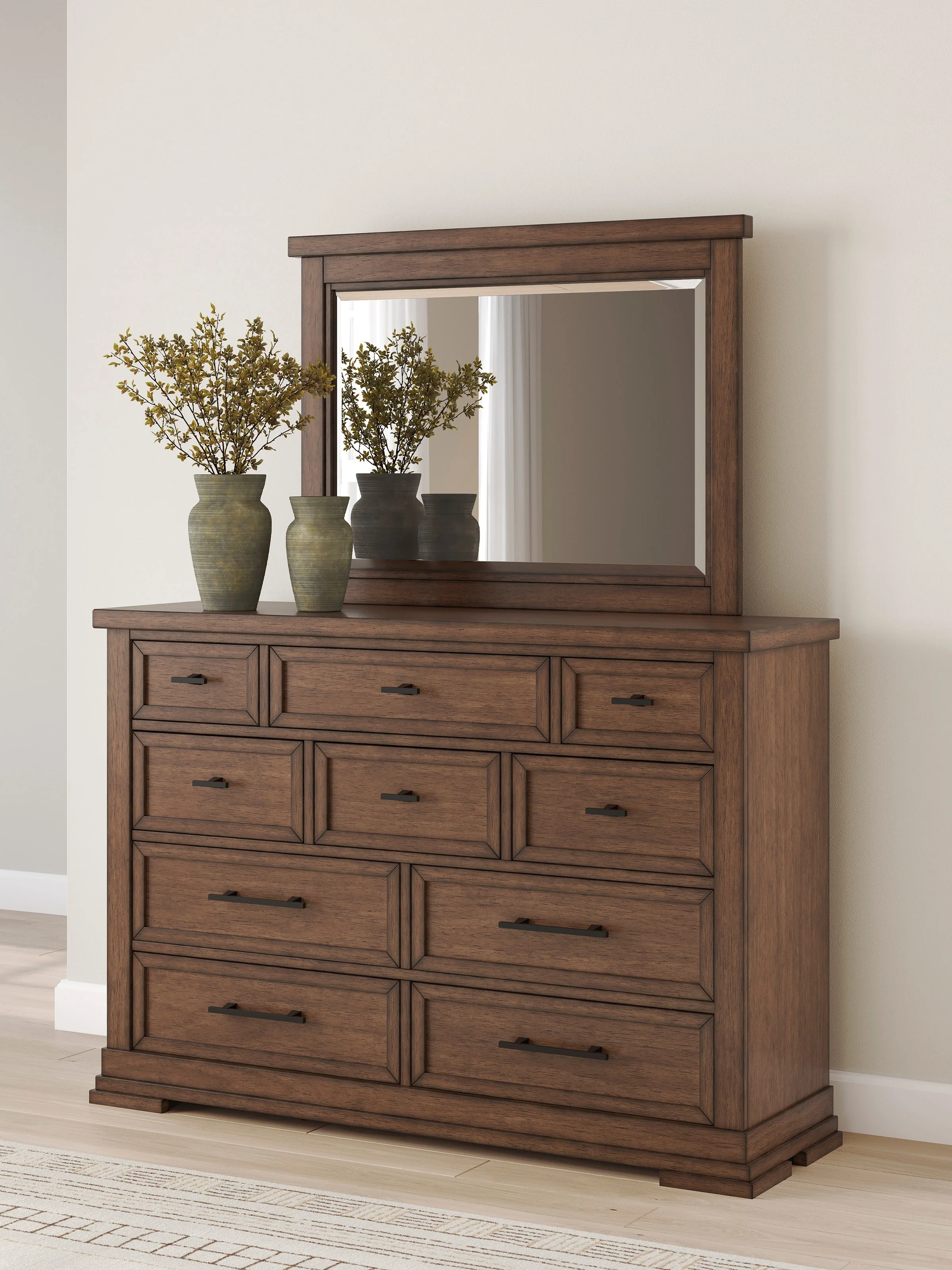 Taffenbrook Medium Brown Storage Platform Set - Image 18