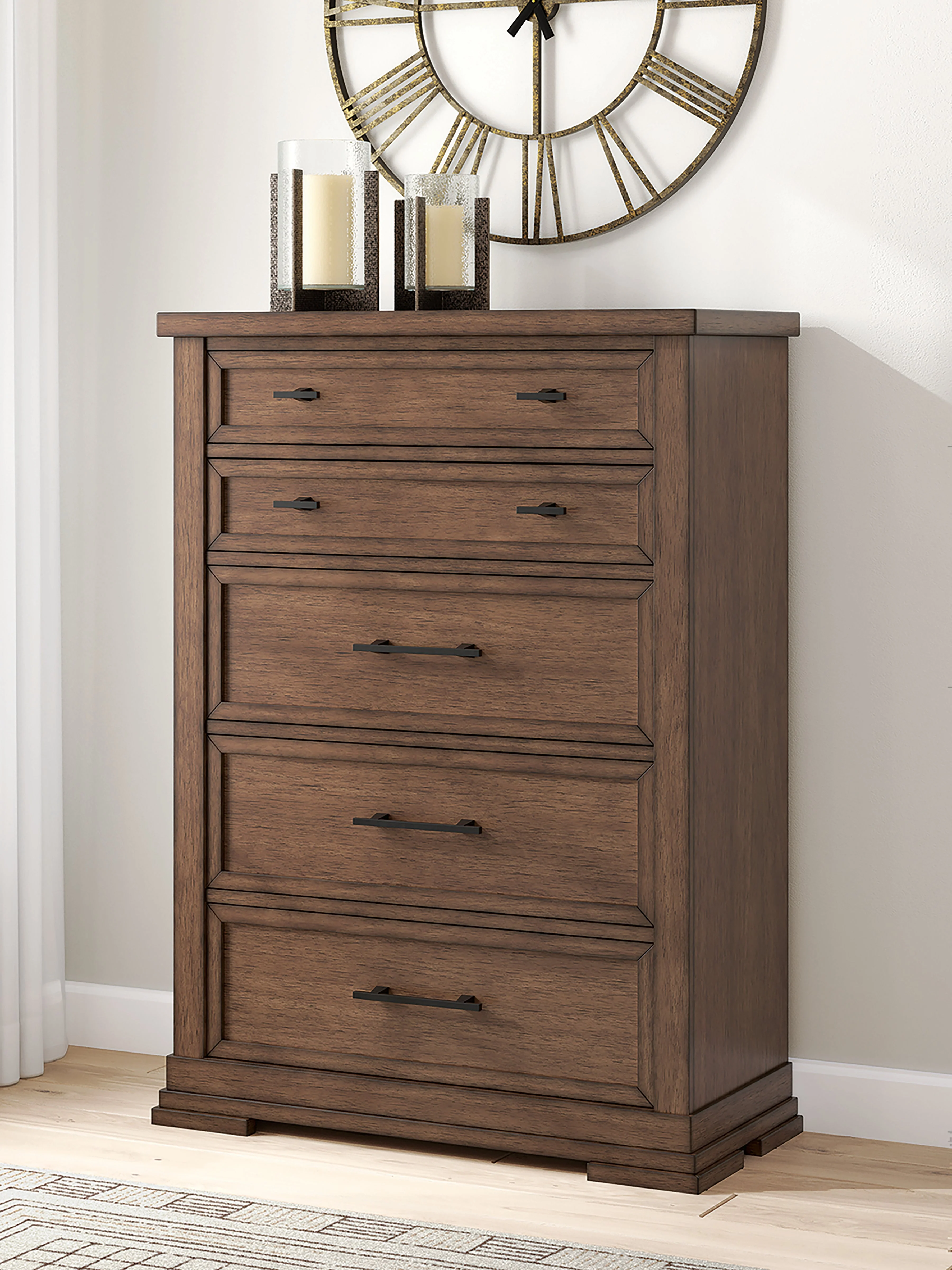 Taffenbrook Medium Brown Storage Platform Set - Image 25