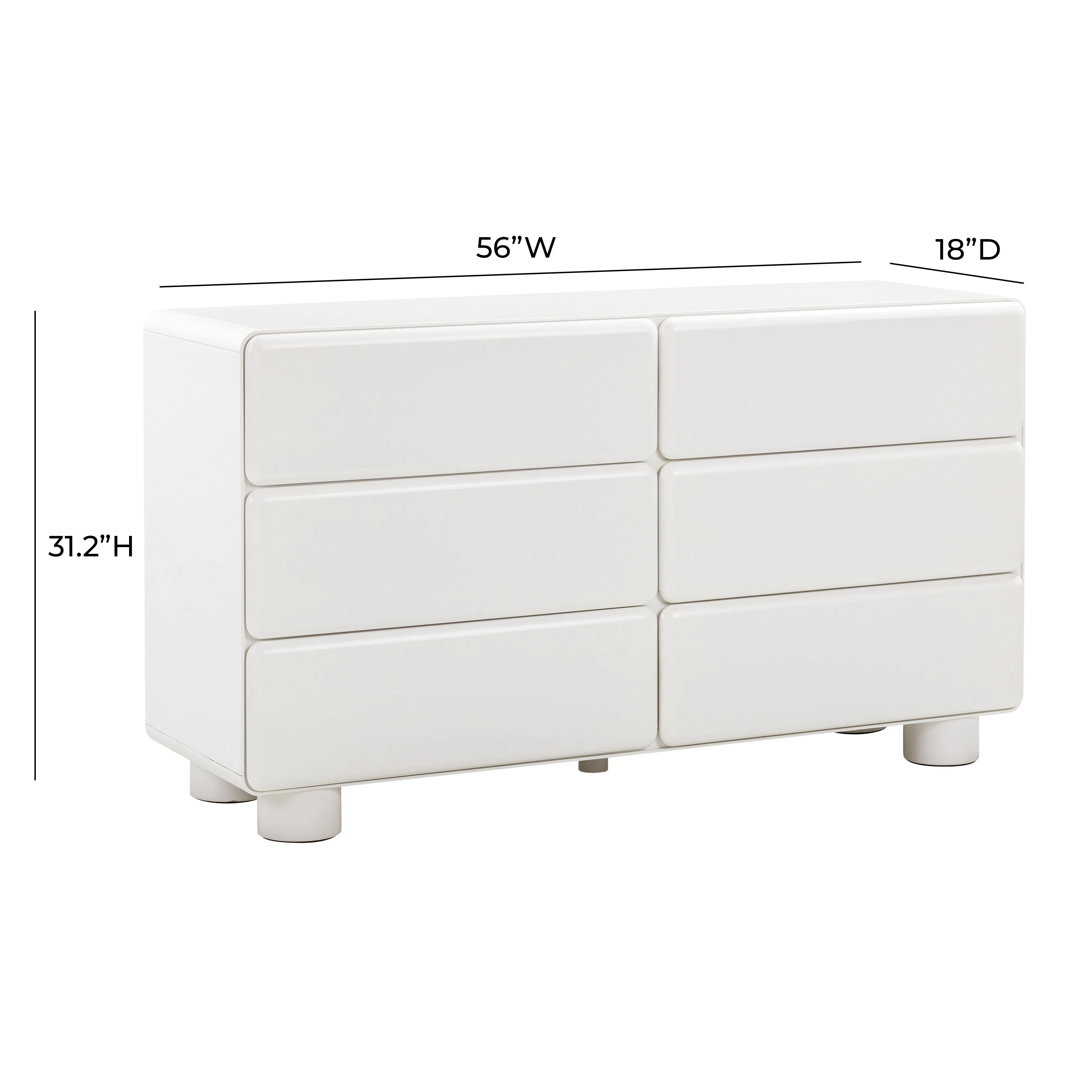 Tammy 6-Drawer Dresser - Image 6