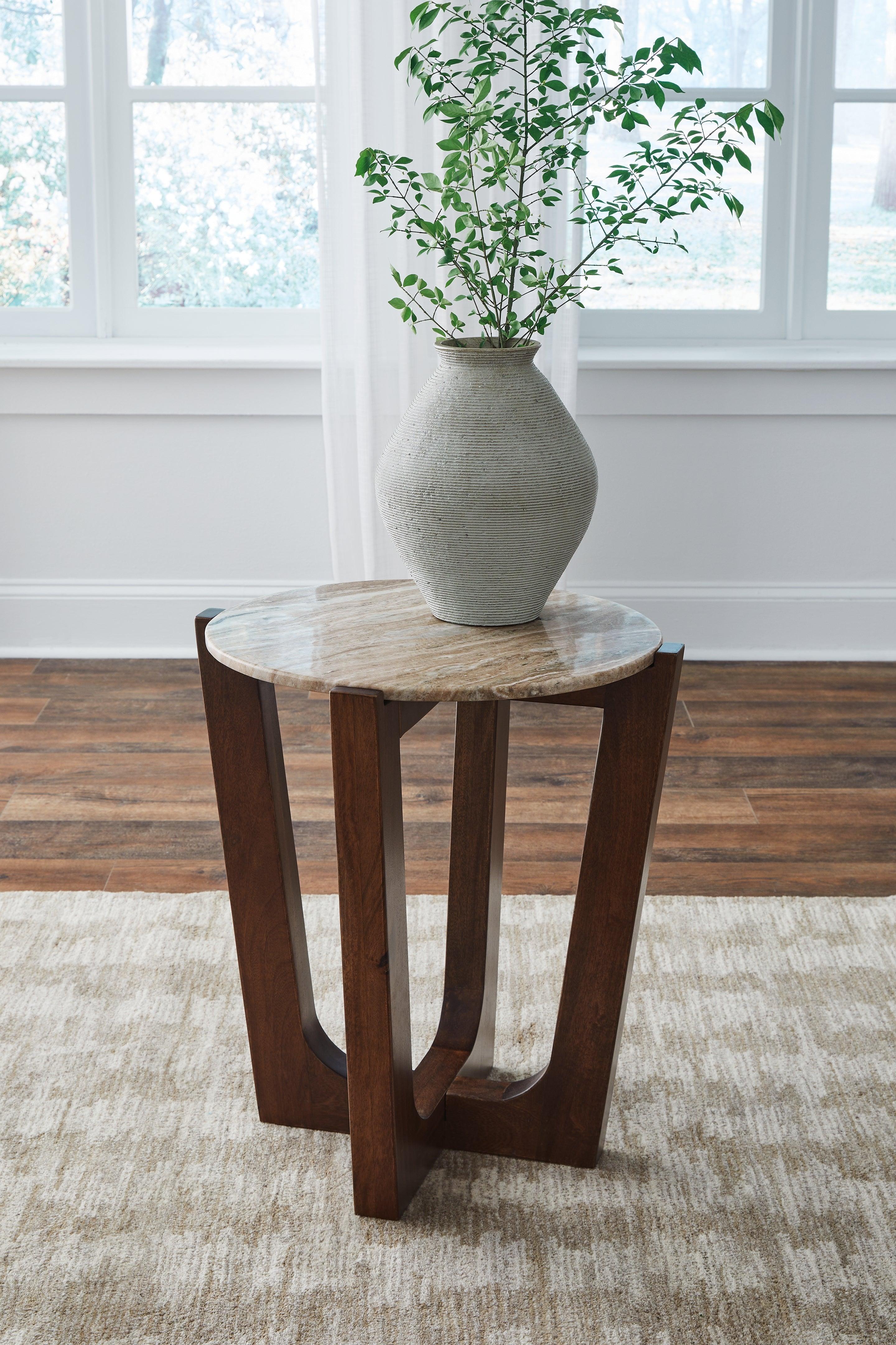 Tanidore Warm Brown End Table - Image 6