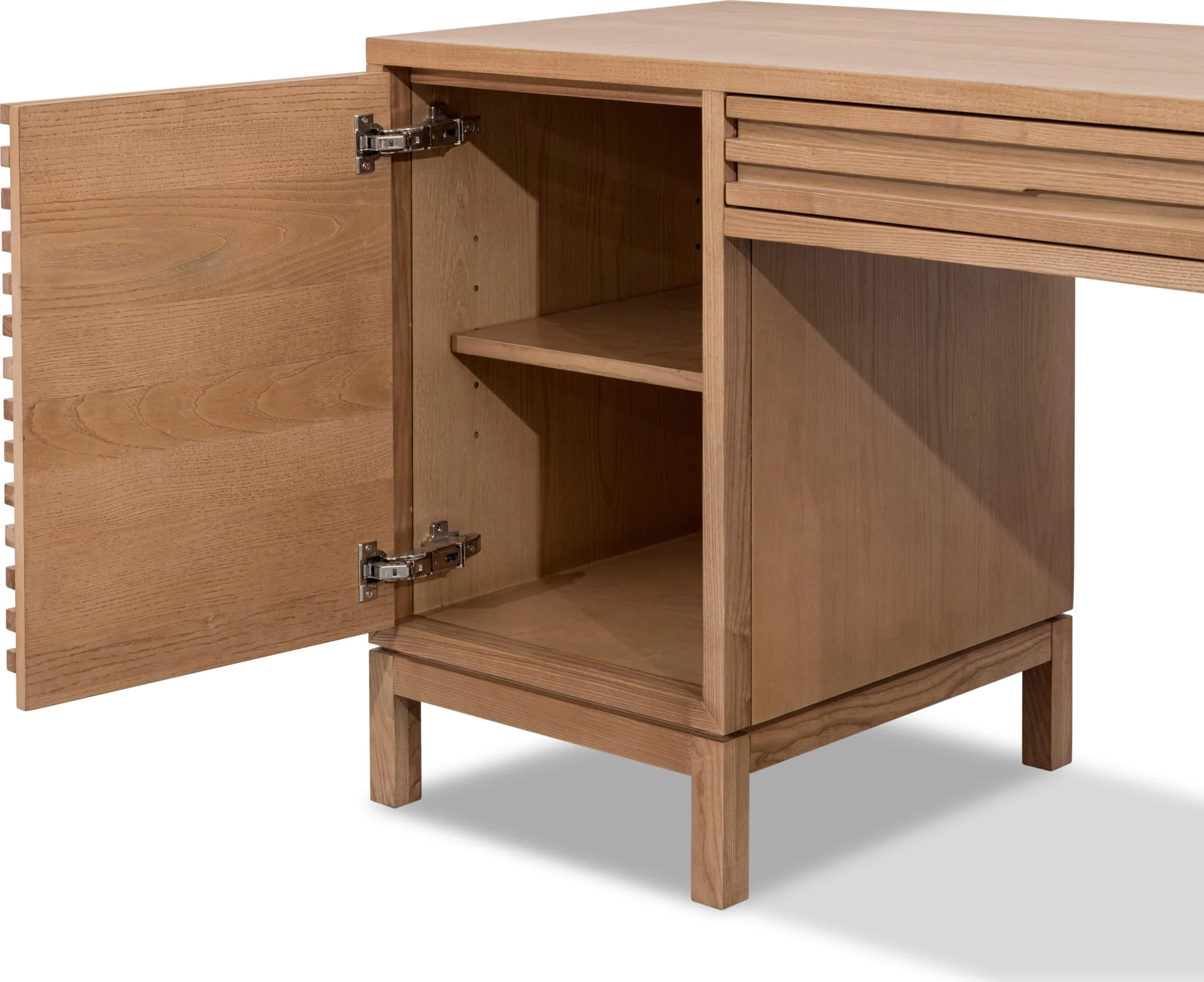 Tanner Flaxen File Drawer Desk - Image 12