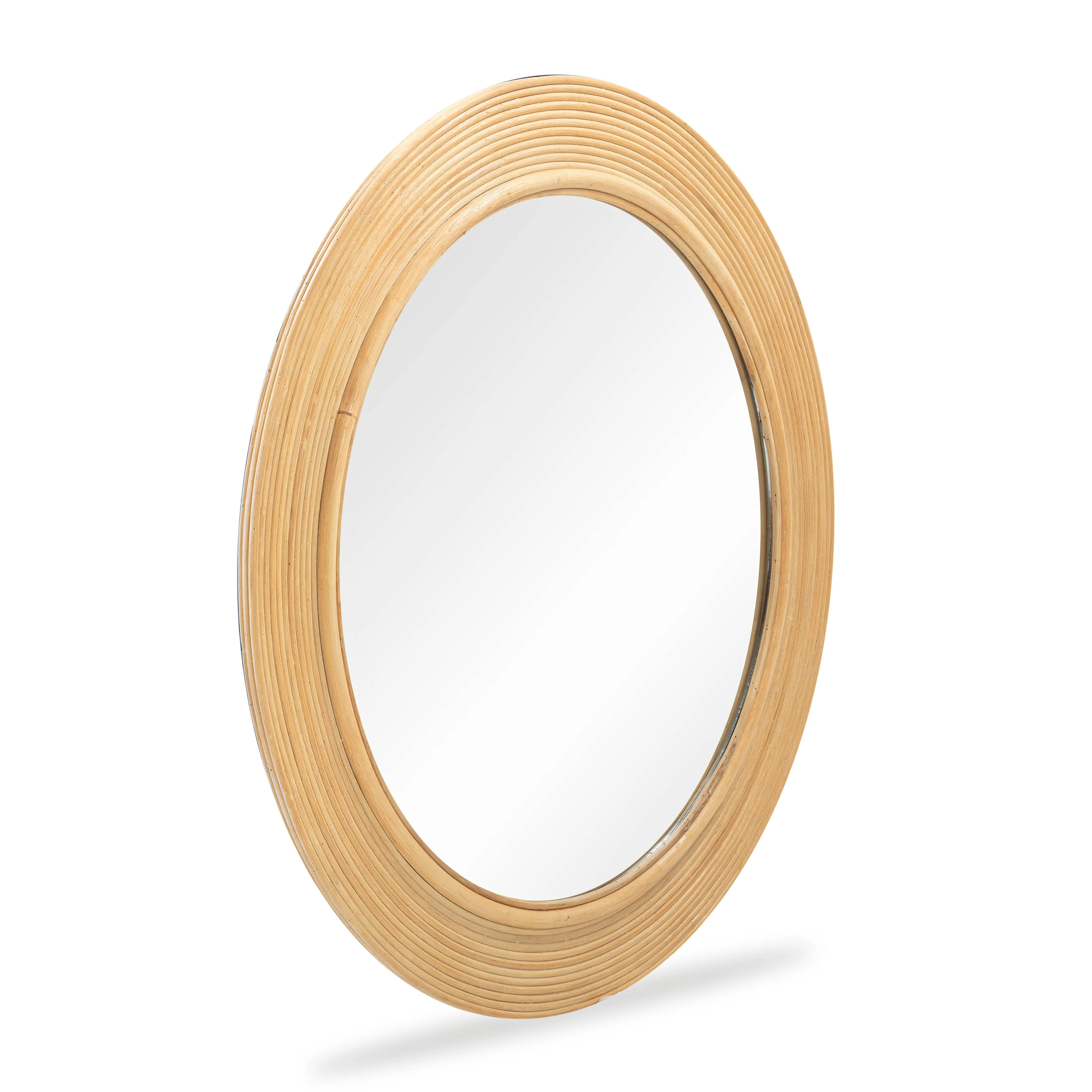Tanya Rattan Round Wall Mirror - Image 2