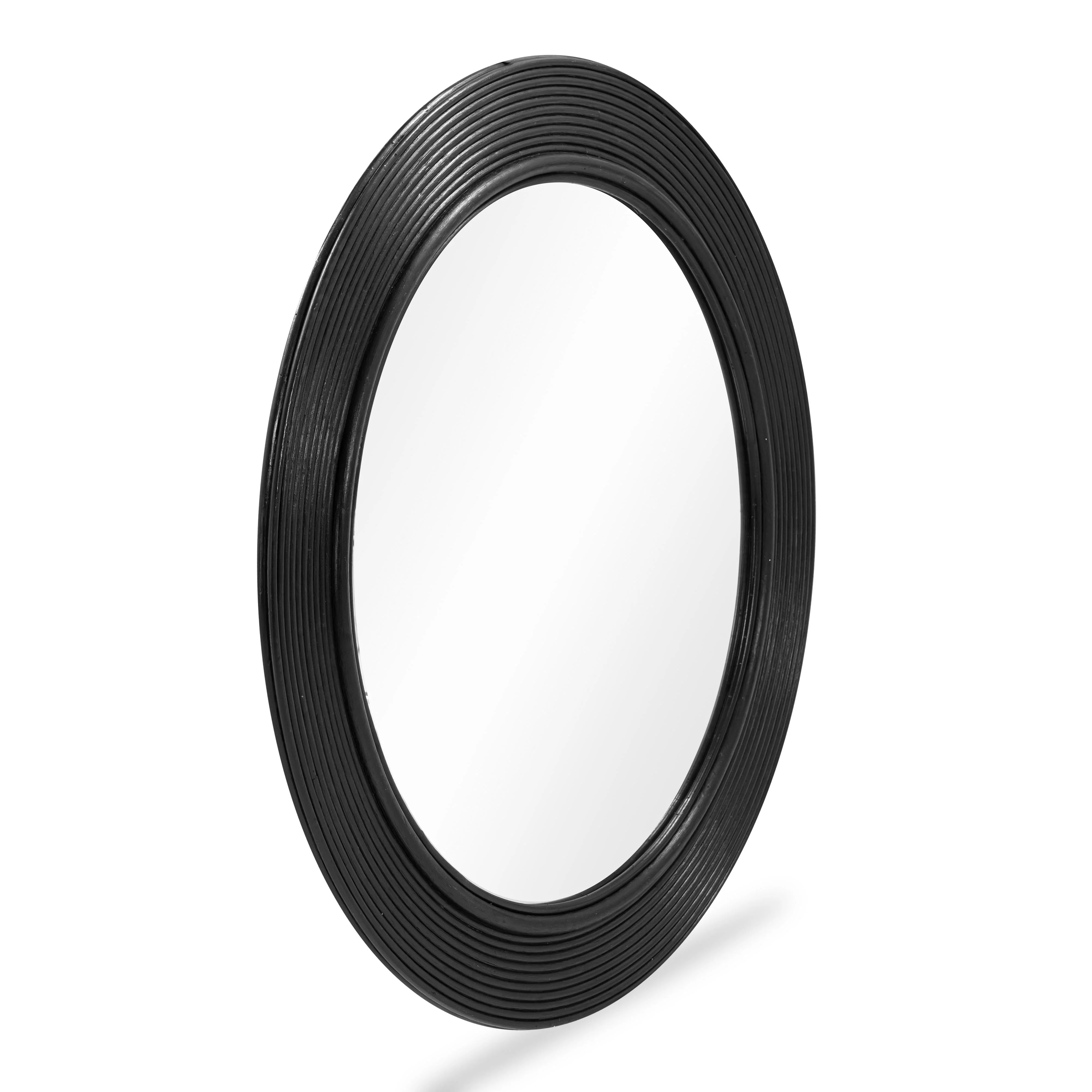 Tanya Rattan Round Wall Mirror - Image 8