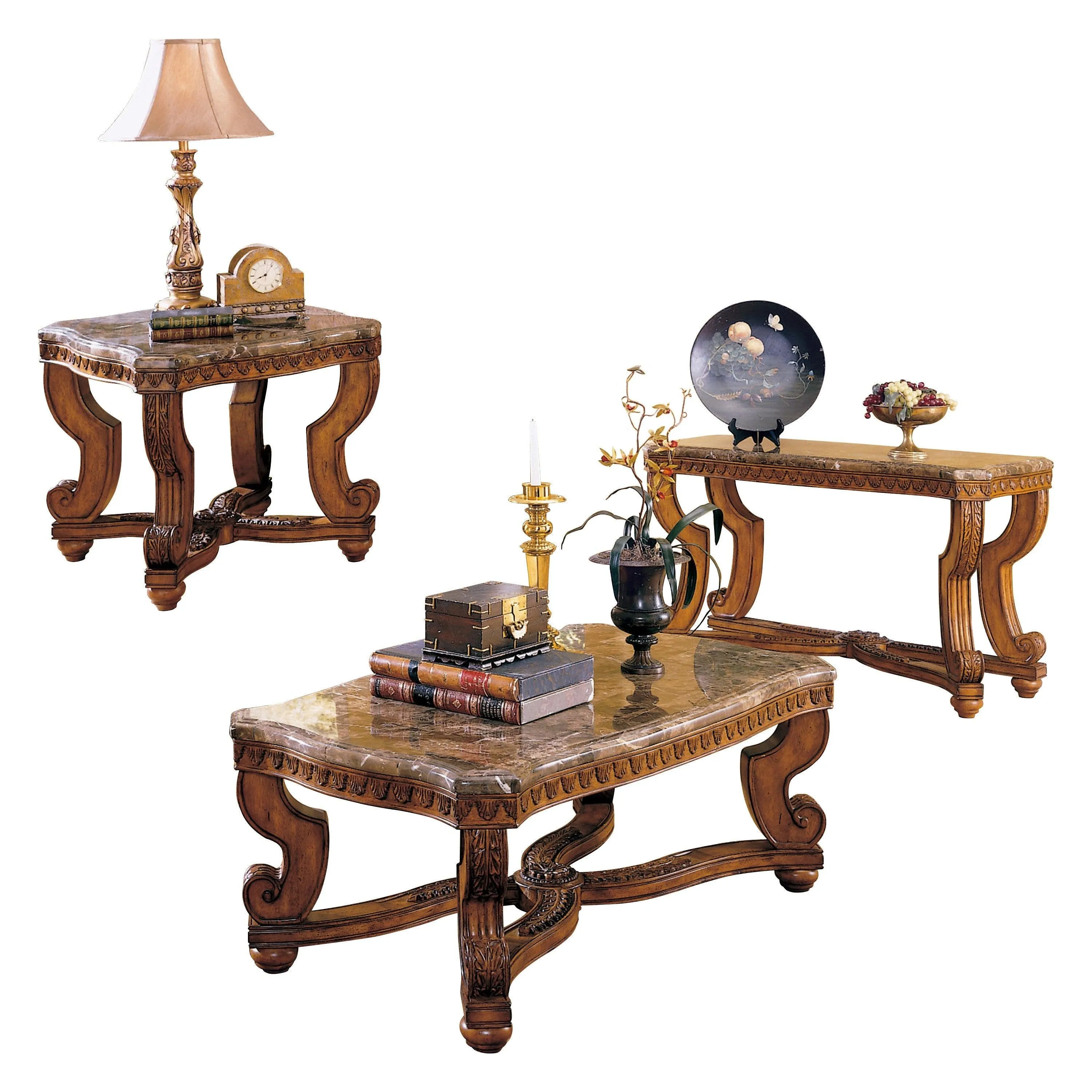 Tarantula Burnished Brown Cherry End Table - Image 3