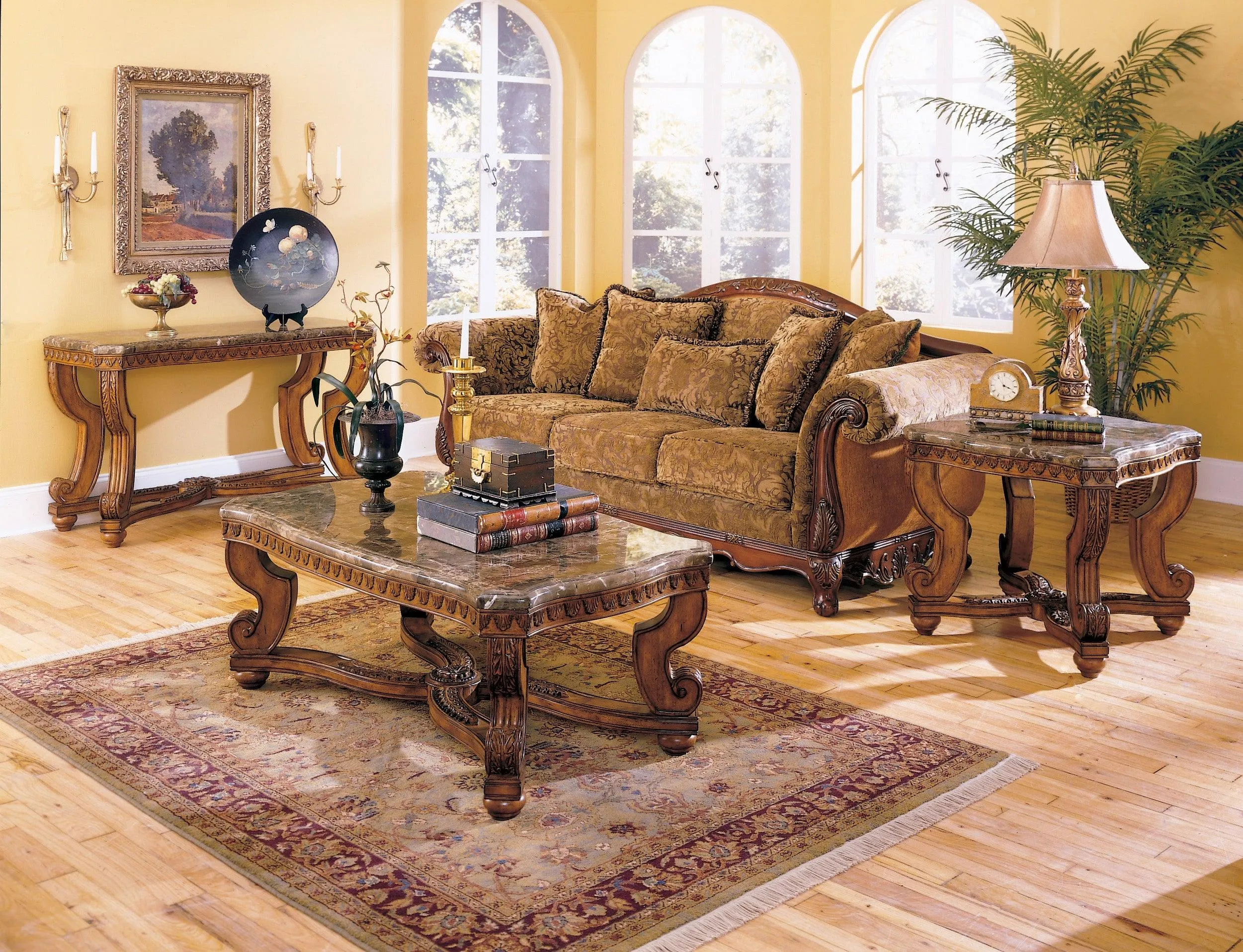 Tarantula Burnished Brown Cherry End Table - Image 4