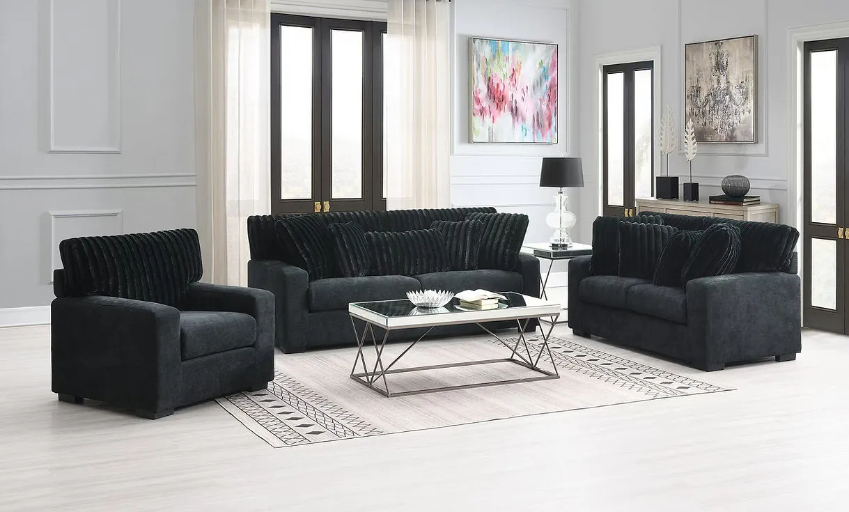 Tarra Black Living Room Set - Image 6