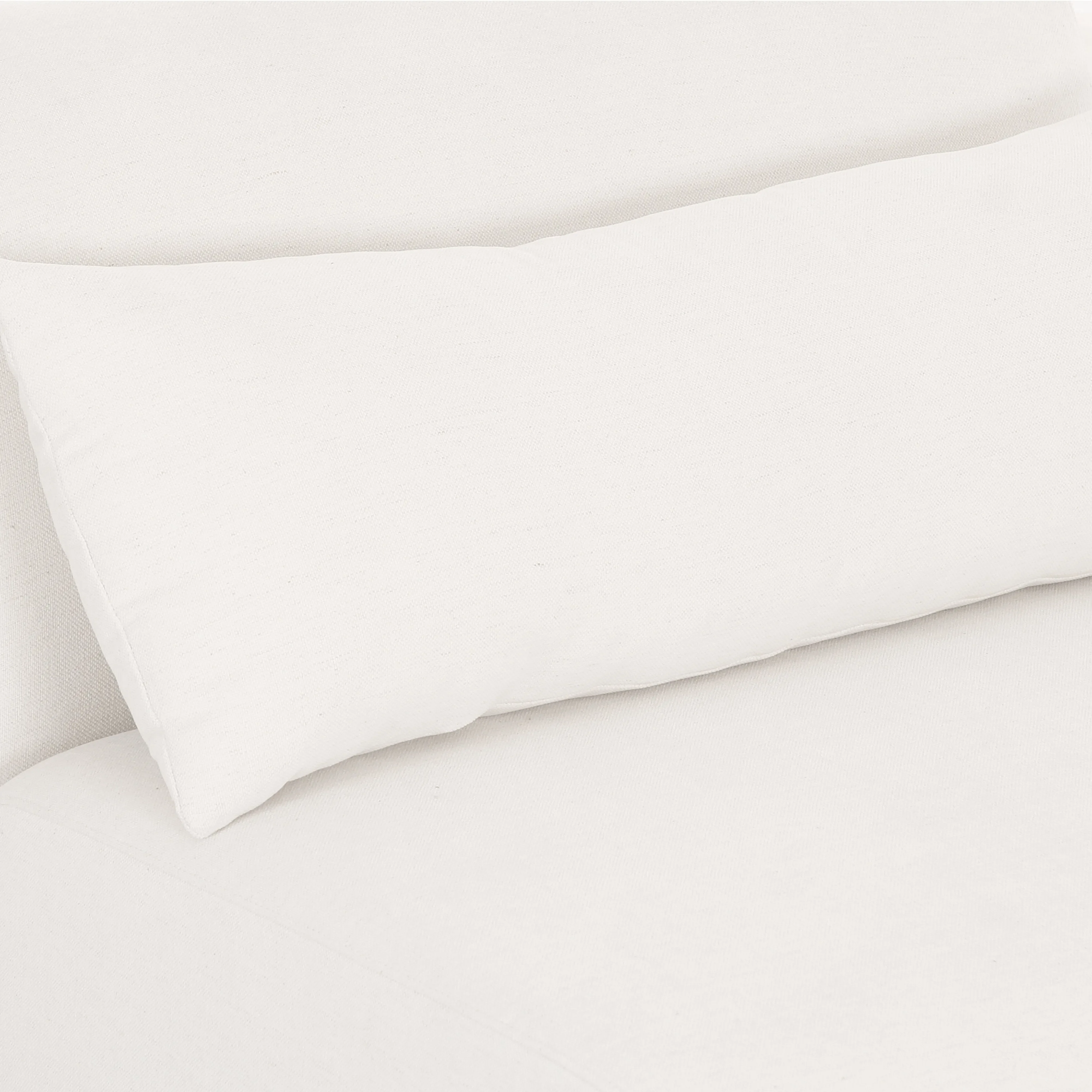 Tarra Cream Performance Chenille Modular Chaise - Image 4