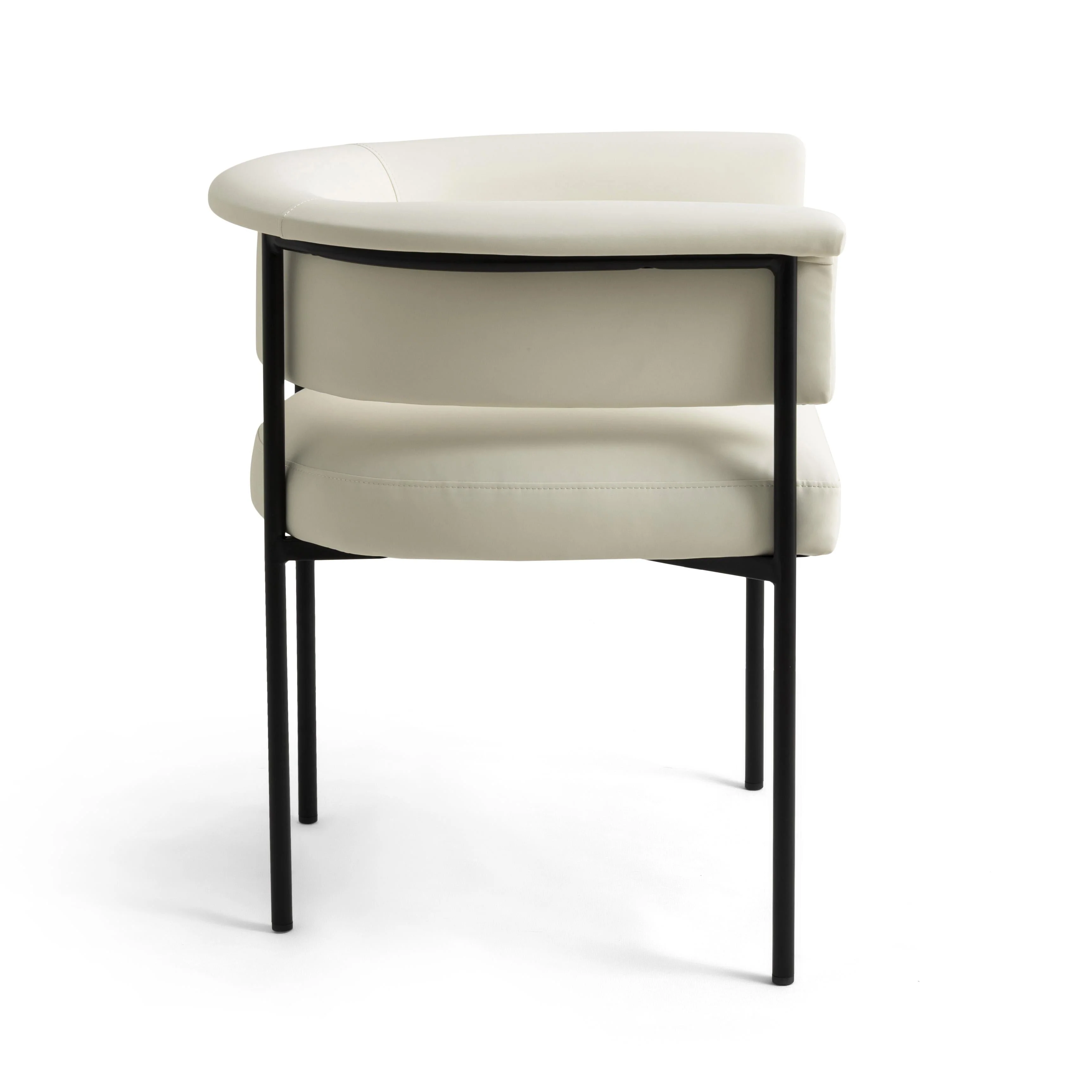 Taylor Performance Vegan Leather Dining Chair - Image 3
