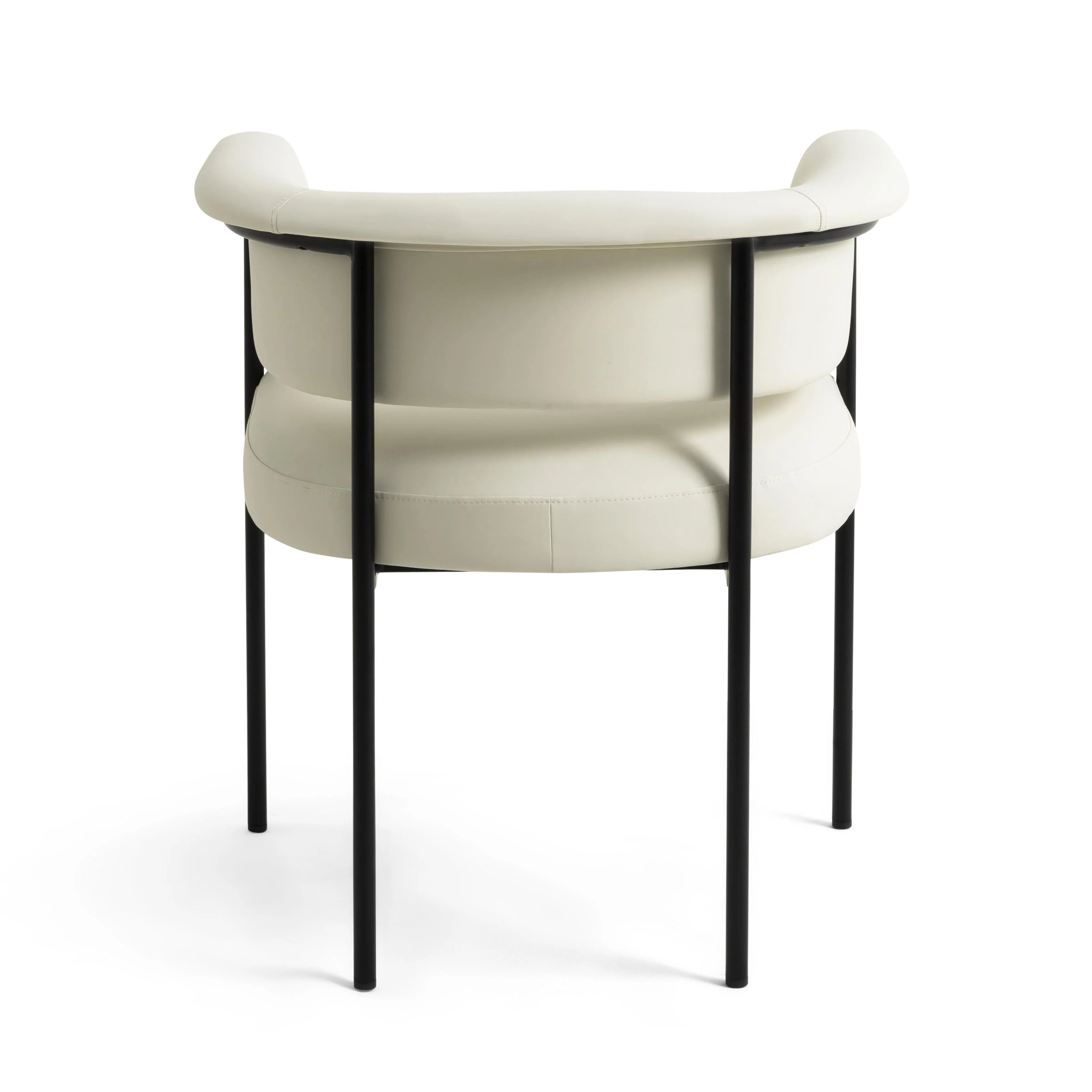 Taylor Performance Vegan Leather Dining Chair - Image 4