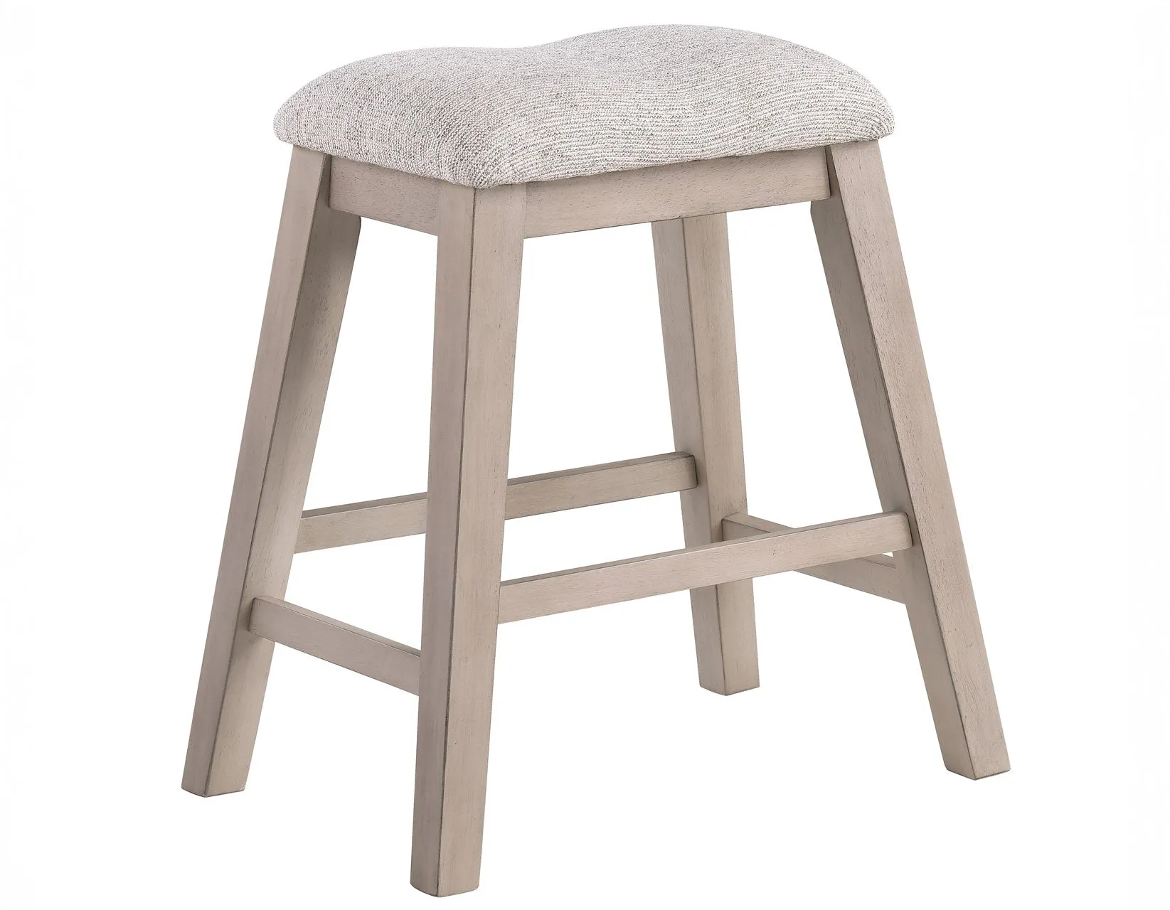 Taylor Tan/Gray 24″ Backless Counter Stool, Set of 2 - Image 3