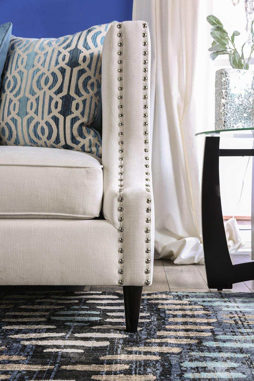 Tegan Beige Stationary Sofa & Loveseat - Image 8