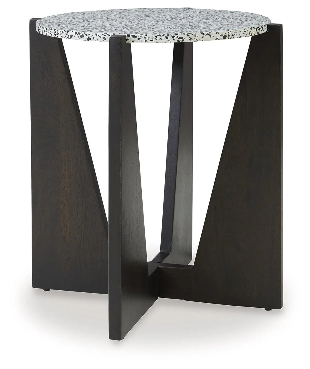 Tellrich Black/White Accent Table - Image 2