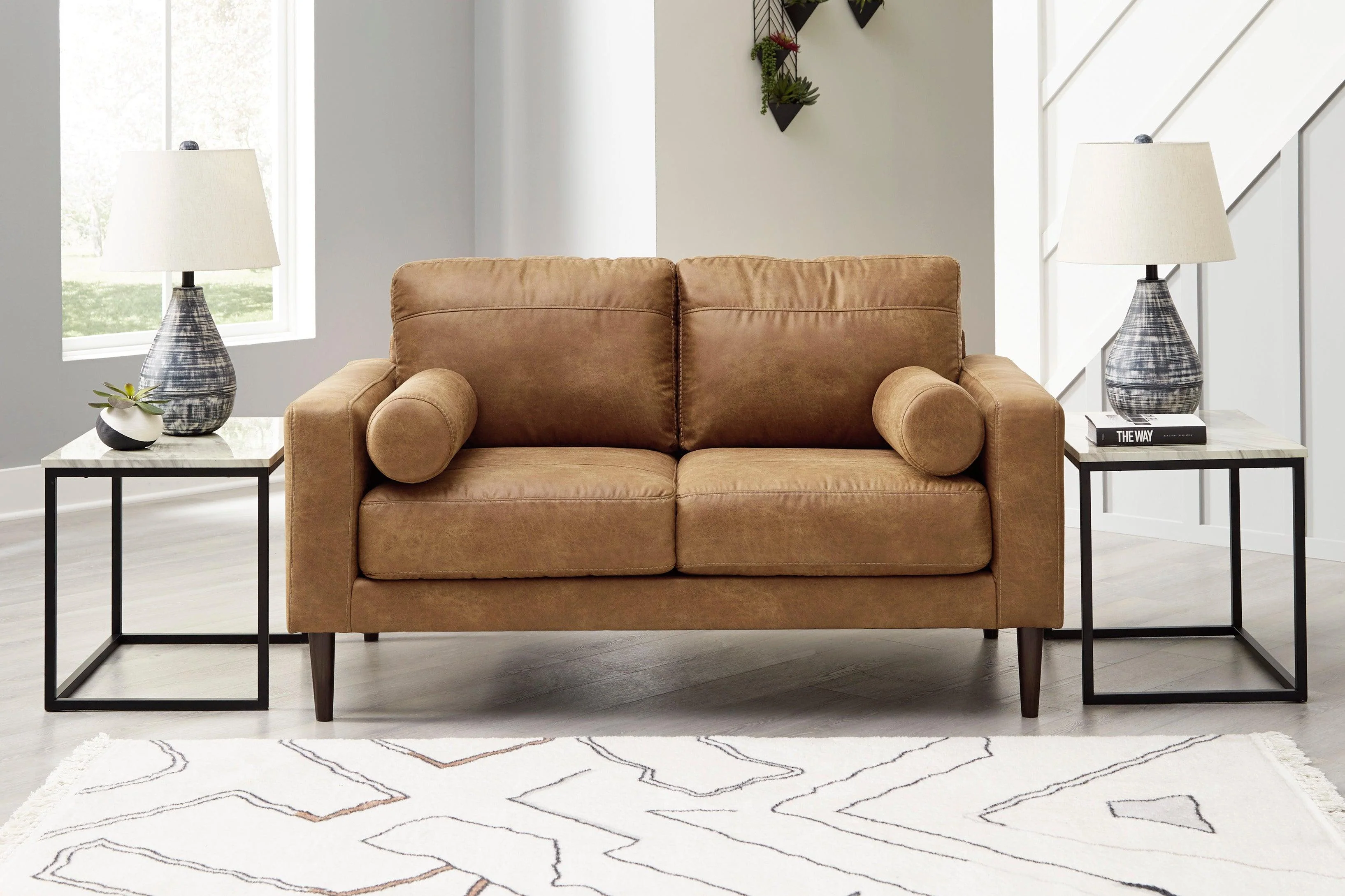 Telora Caramel Living Room Set - Image 6