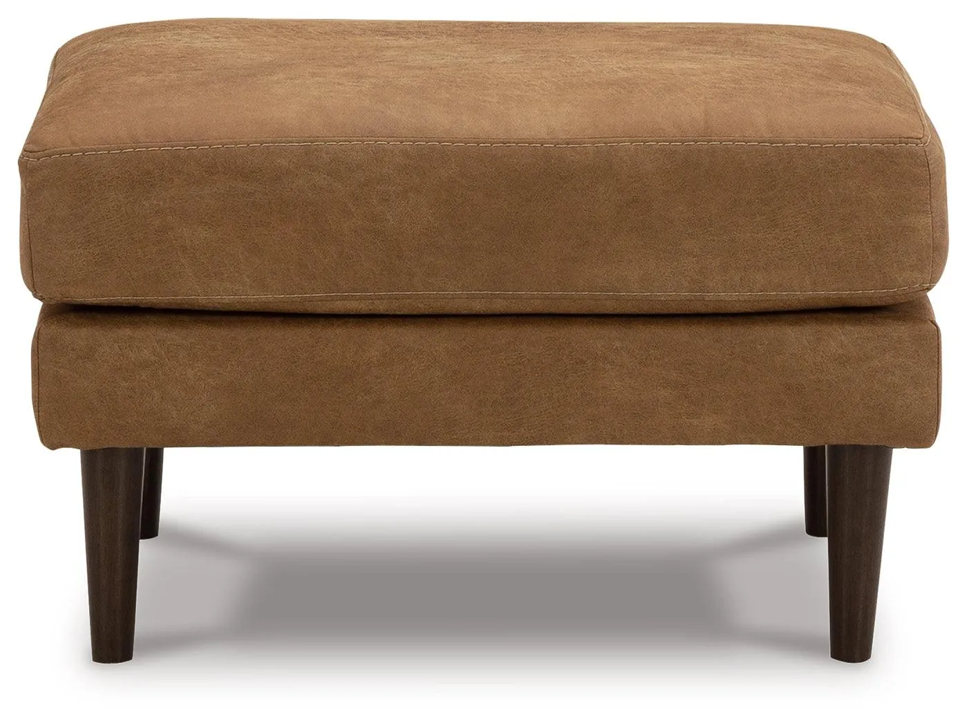 Telora Caramel Ottoman - Image 2