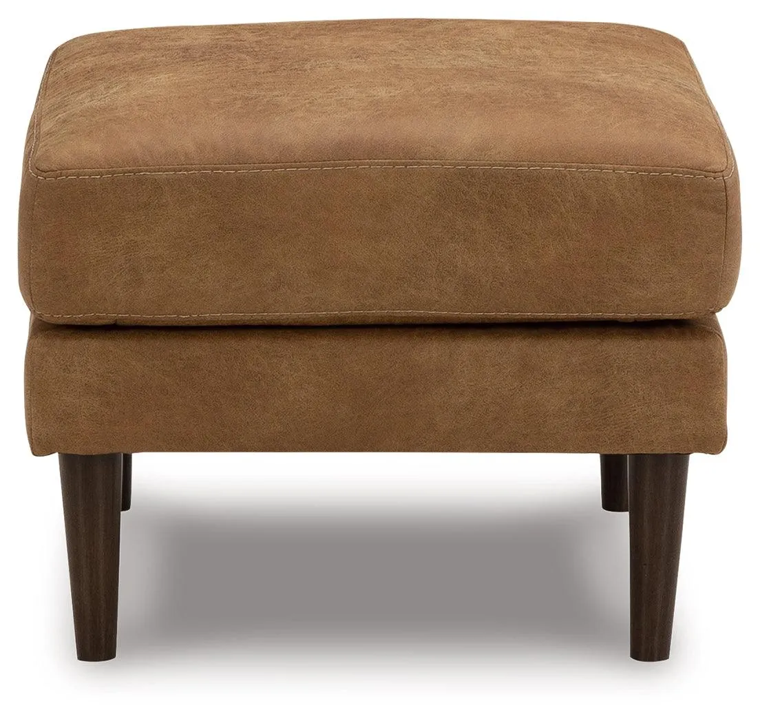 Telora Caramel Ottoman - Image 3