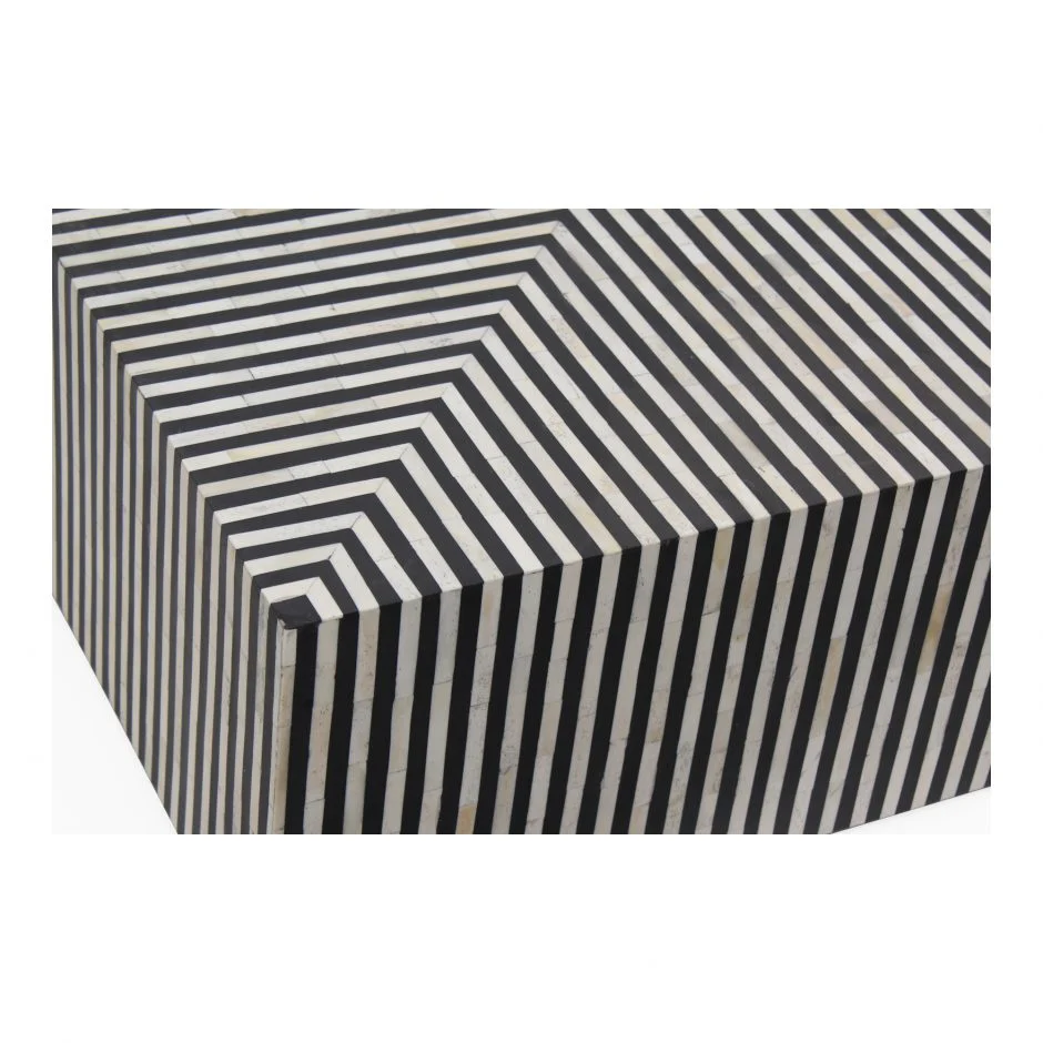 Terning Coffee Table Black and White - Image 4