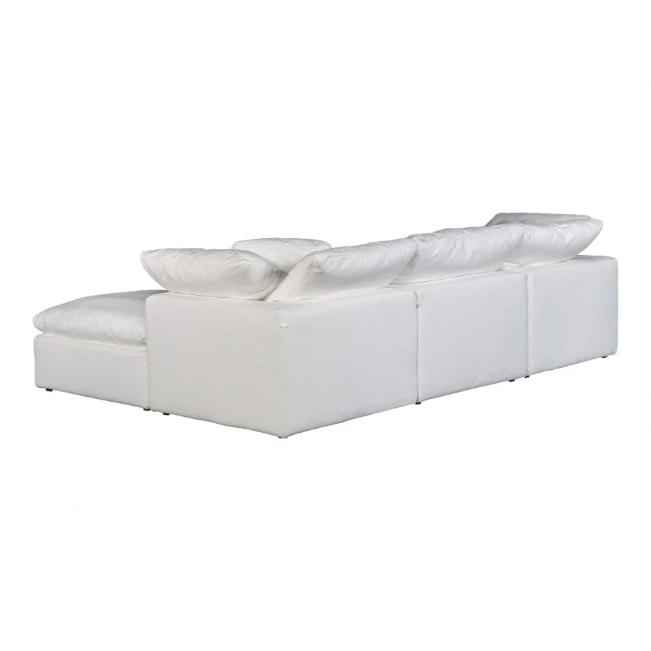 Terra Condo Lounge Modular Sectional Cream White - Image 4
