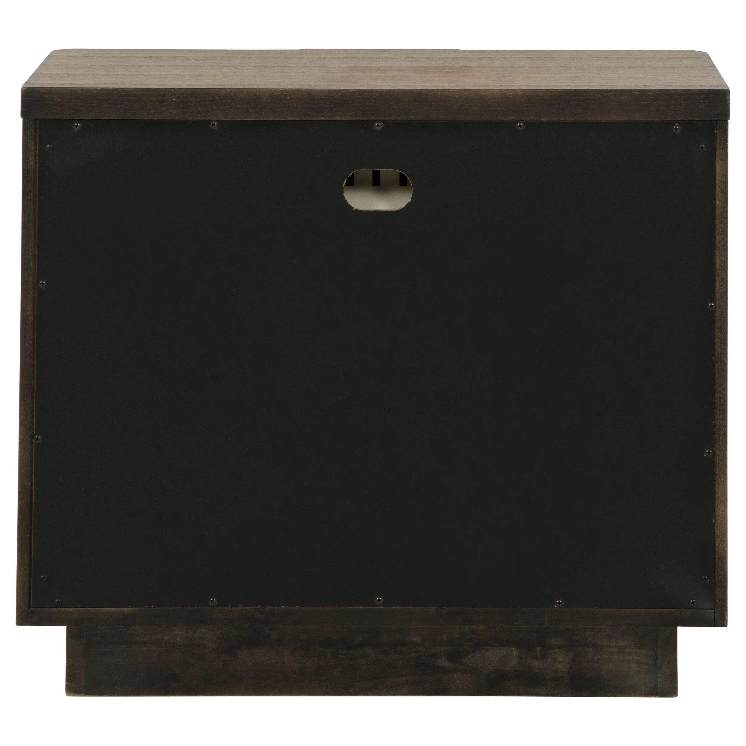Terrace Ash Brown 2-Drawer Nightstand - Image 6