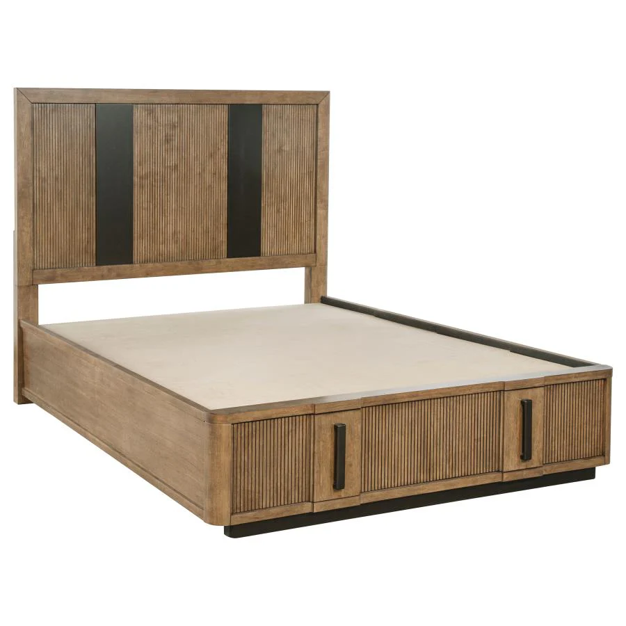 Terrace Ash Brown 4-piece Queen Bedroom Set - Image 3
