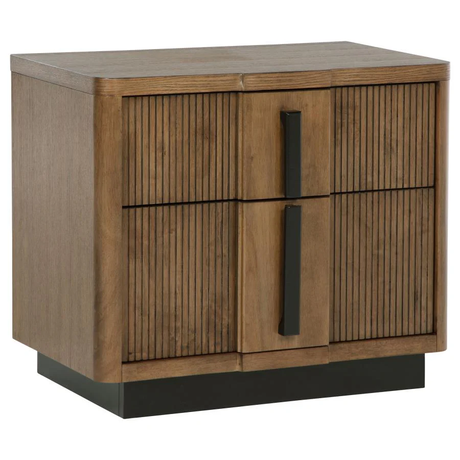 Terrace Ash Brown 4-piece Queen Bedroom Set - Image 5