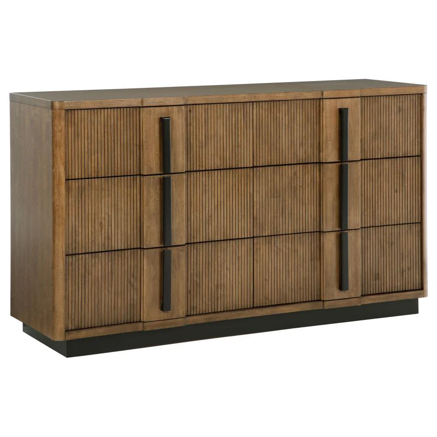 Terrace Ash Brown 4-piece Queen Bedroom Set - Image 7