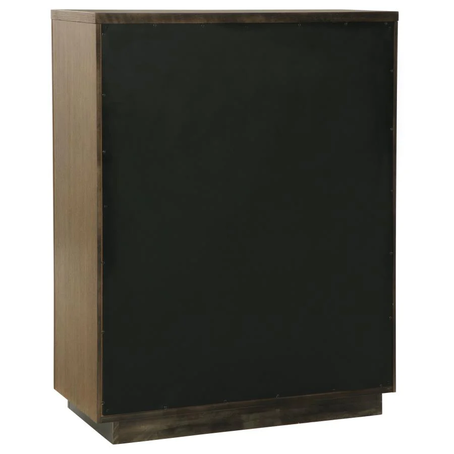 Terrace Ash Brown 6-Piece Eastern King Panel Bedroom Set - Image 10