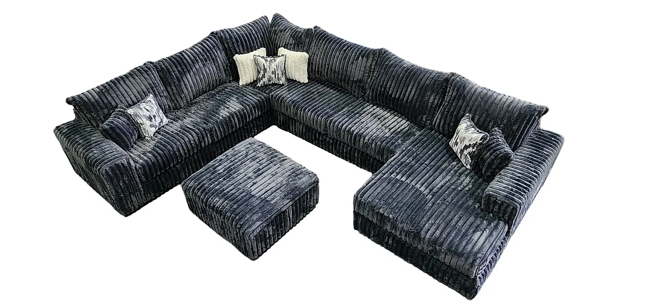 Texan Grey 4-Piece Right Arm Facing (RAF) Sectional - Image 7