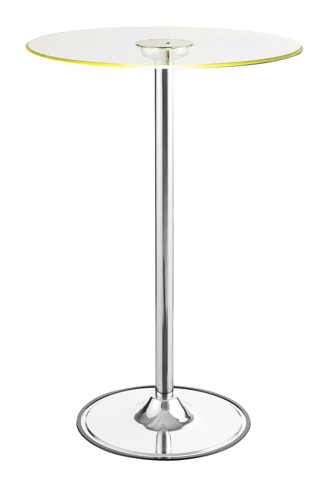 Thea Chrome/Clear LED Bar Table - Image 6