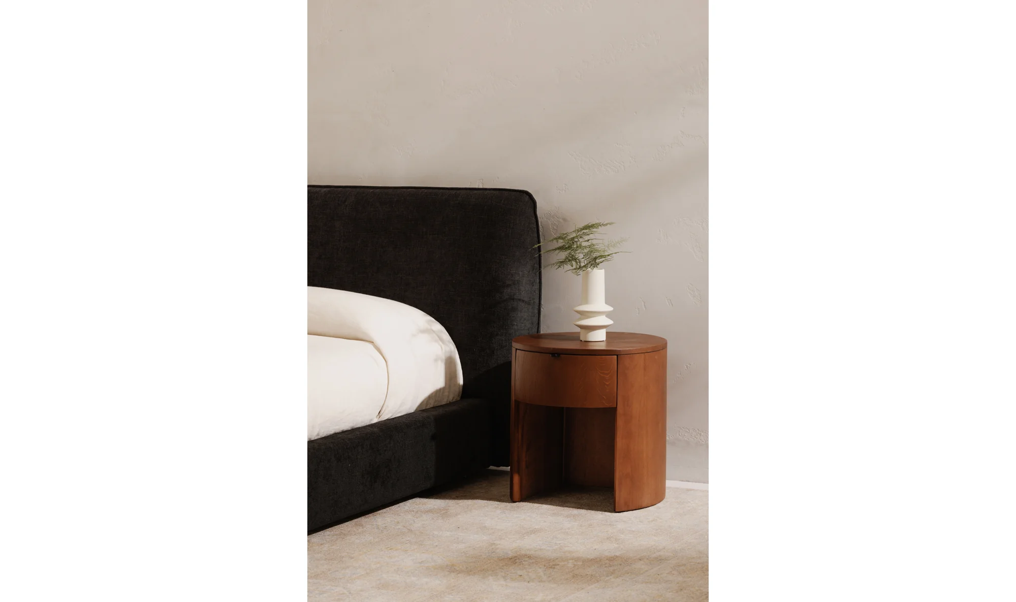 Theo One Drawer Nightstand Brown - Image 9