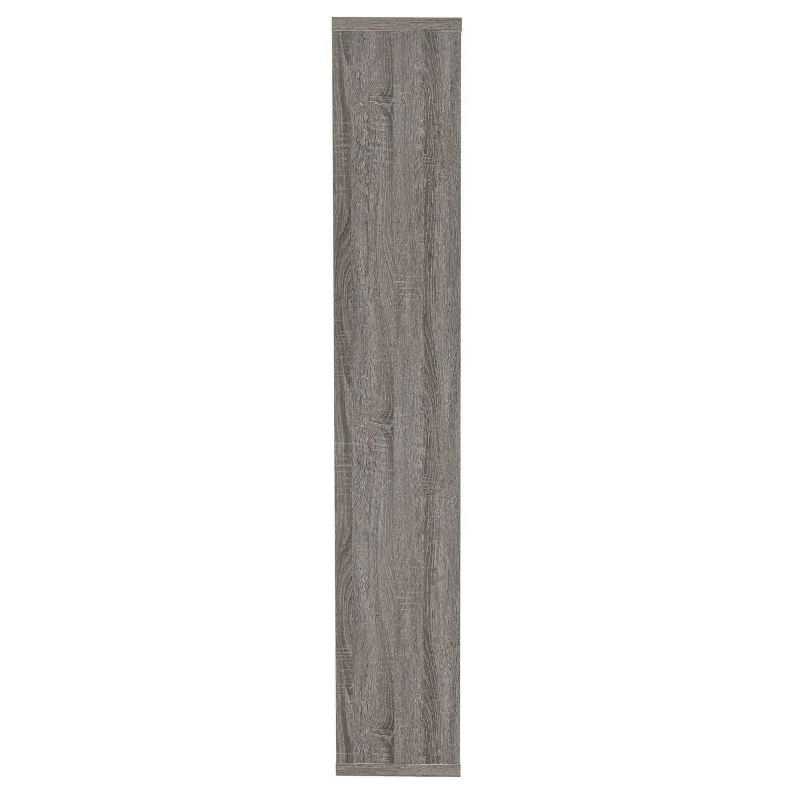 Theo Weathered Gray 10-Shelf Bookcase - Image 5