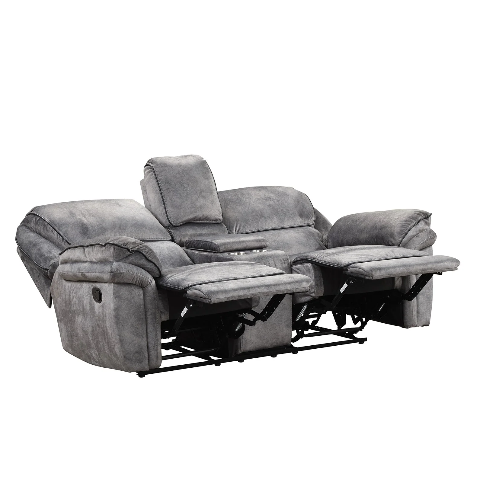 Theola Gray Sofa & Loveseat & Chair - Image 3