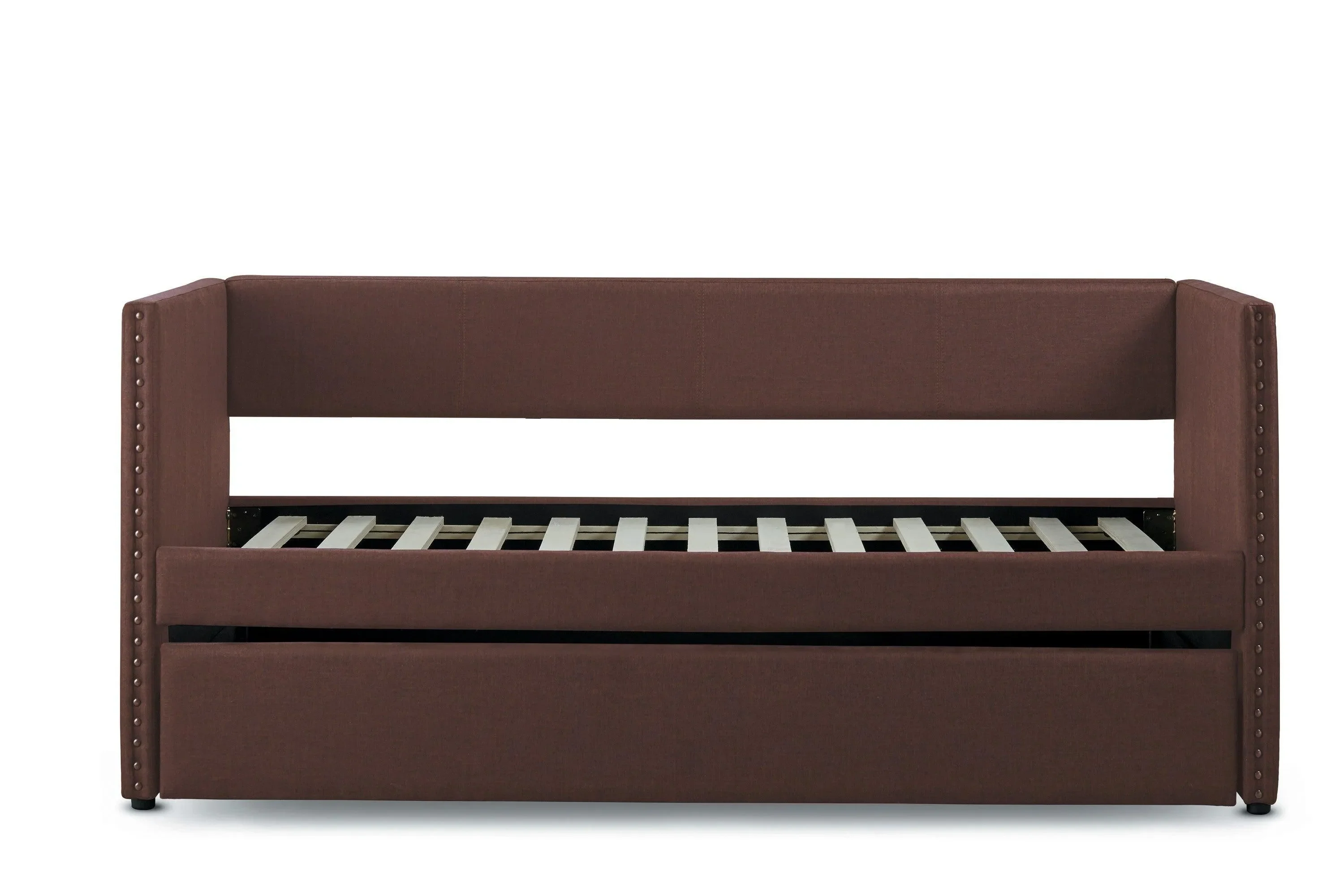 Therese Chocolate Daybed with Trundle - Image 3