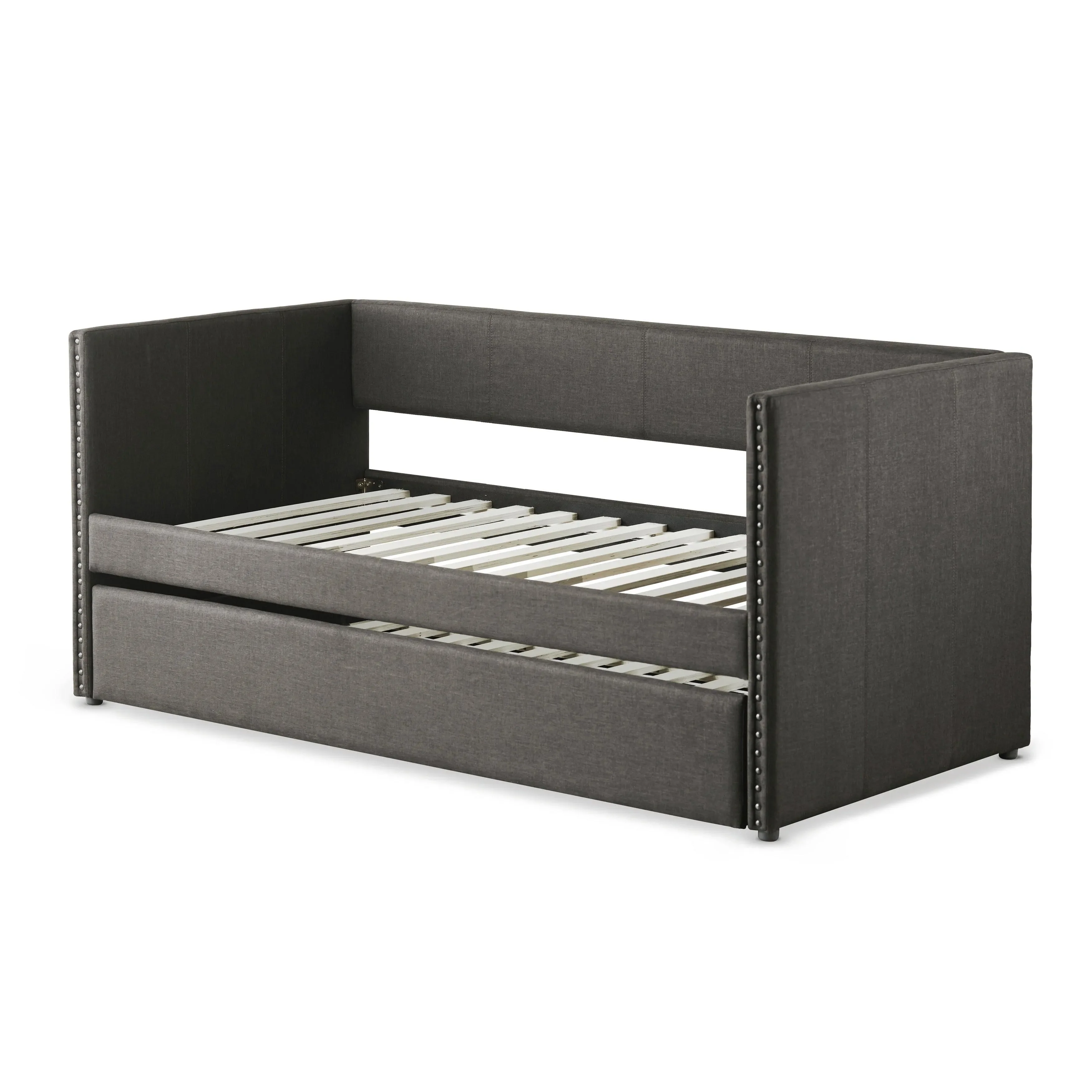 Therese Gray Daybed with Trundle - Image 4