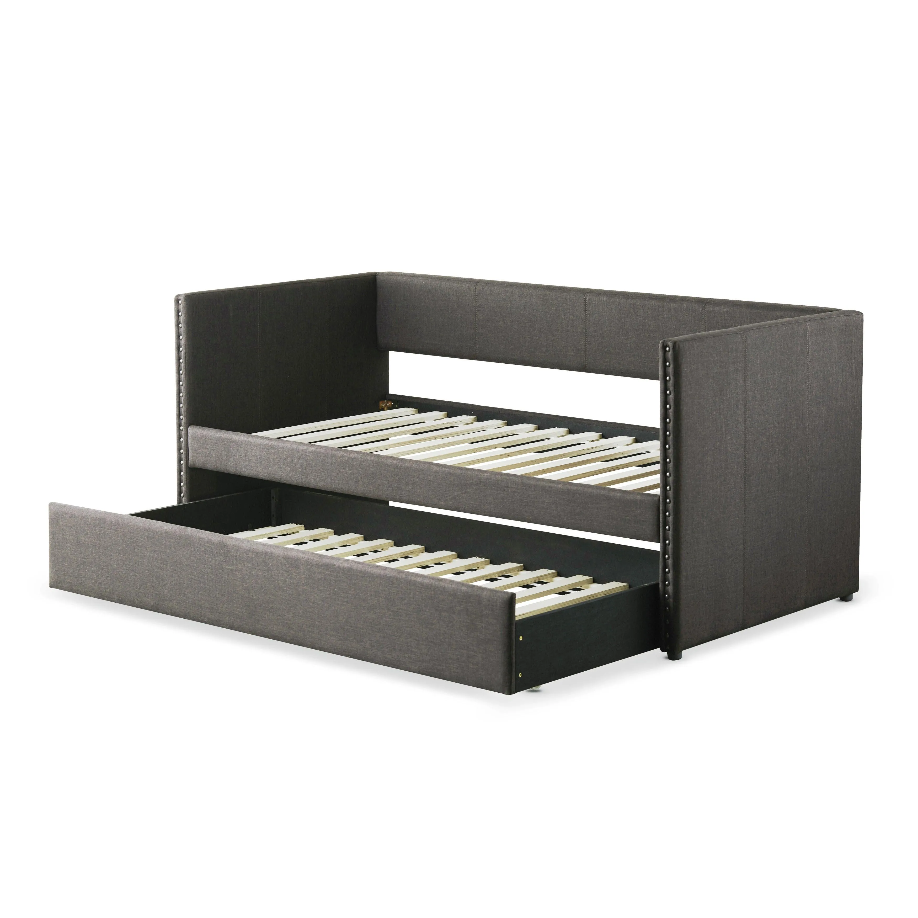 Therese Gray Daybed with Trundle - Image 7