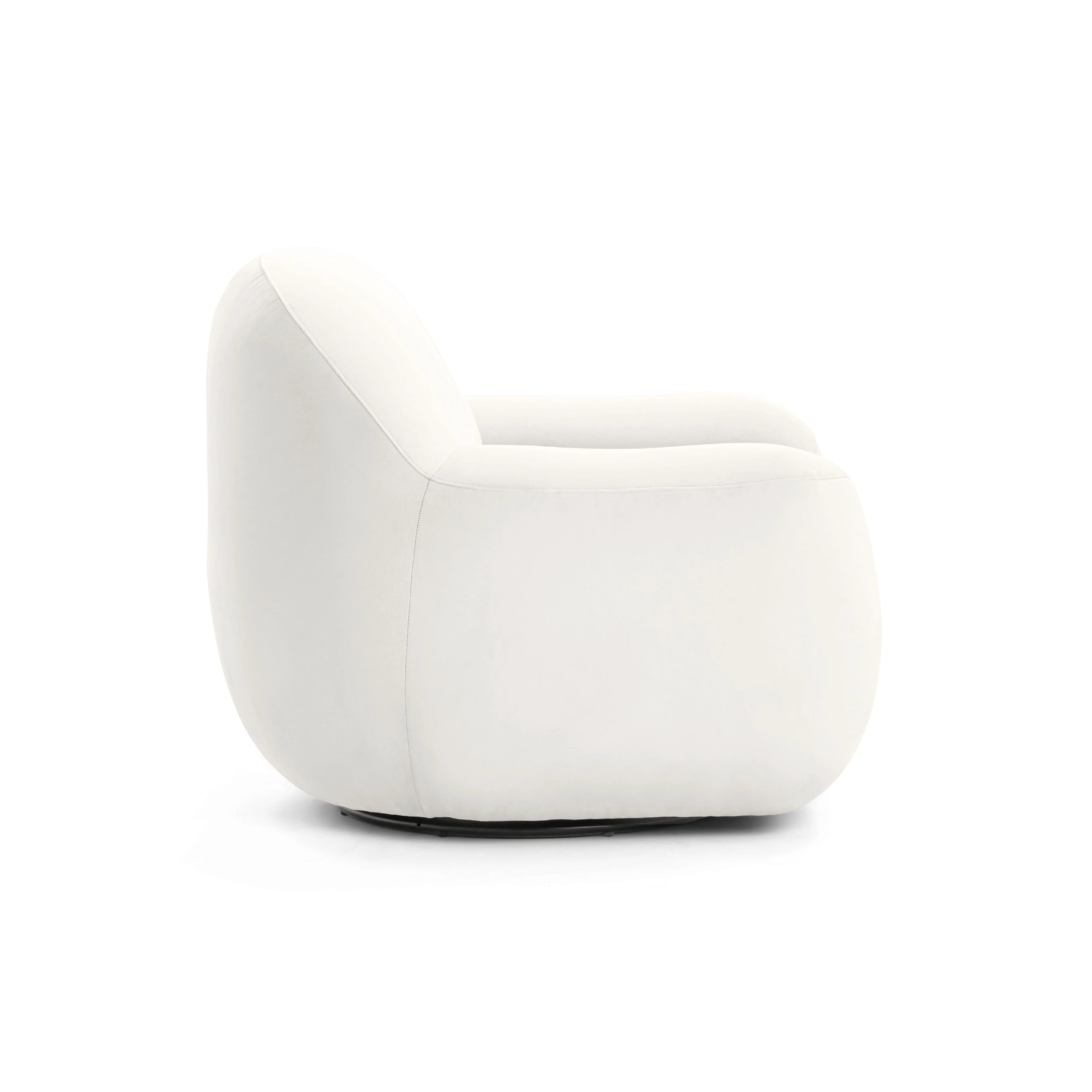 Tiago Performance Velvet Swivel Accent Chair - Image 11