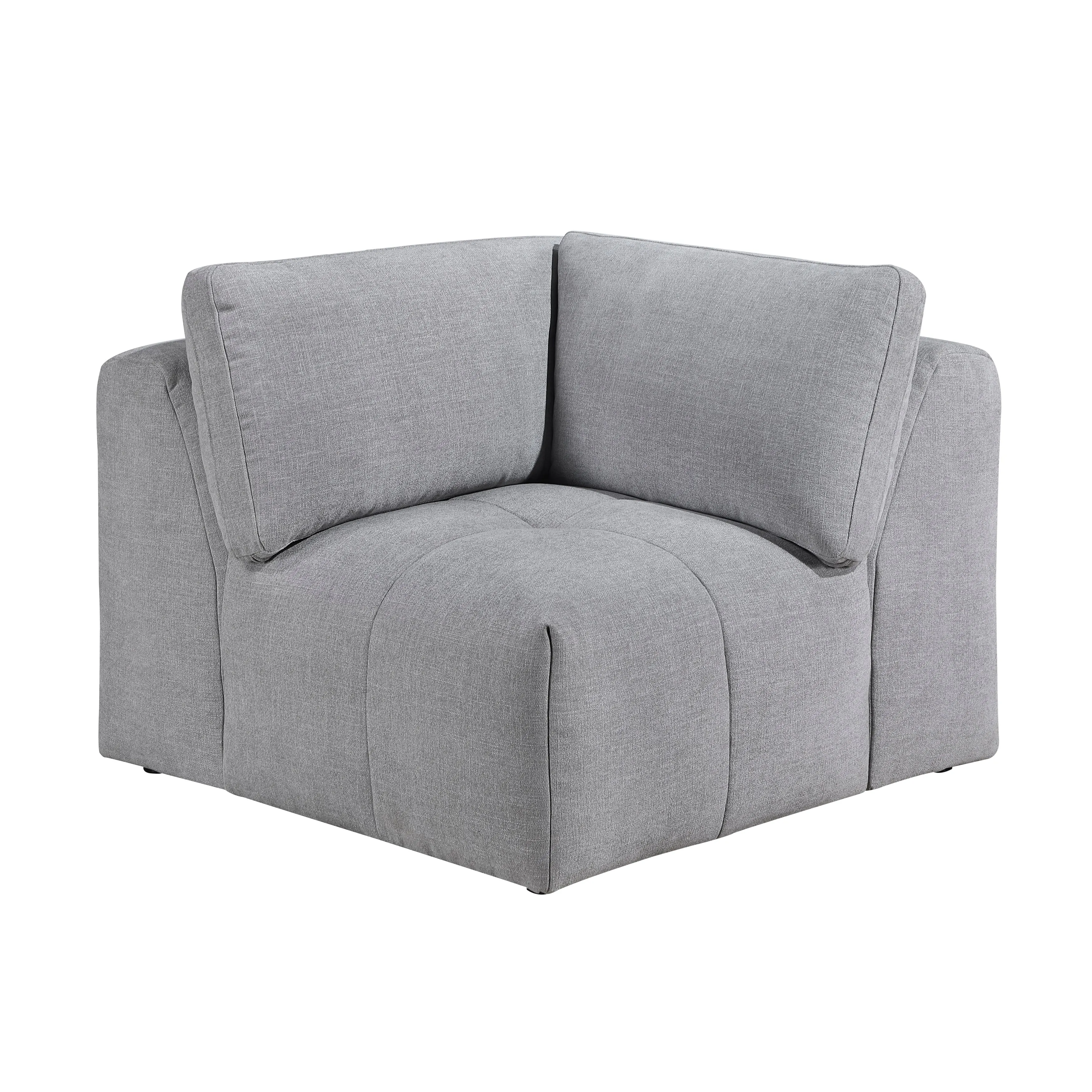Tidal Gray 5-Piece Modular Sectional - Image 7