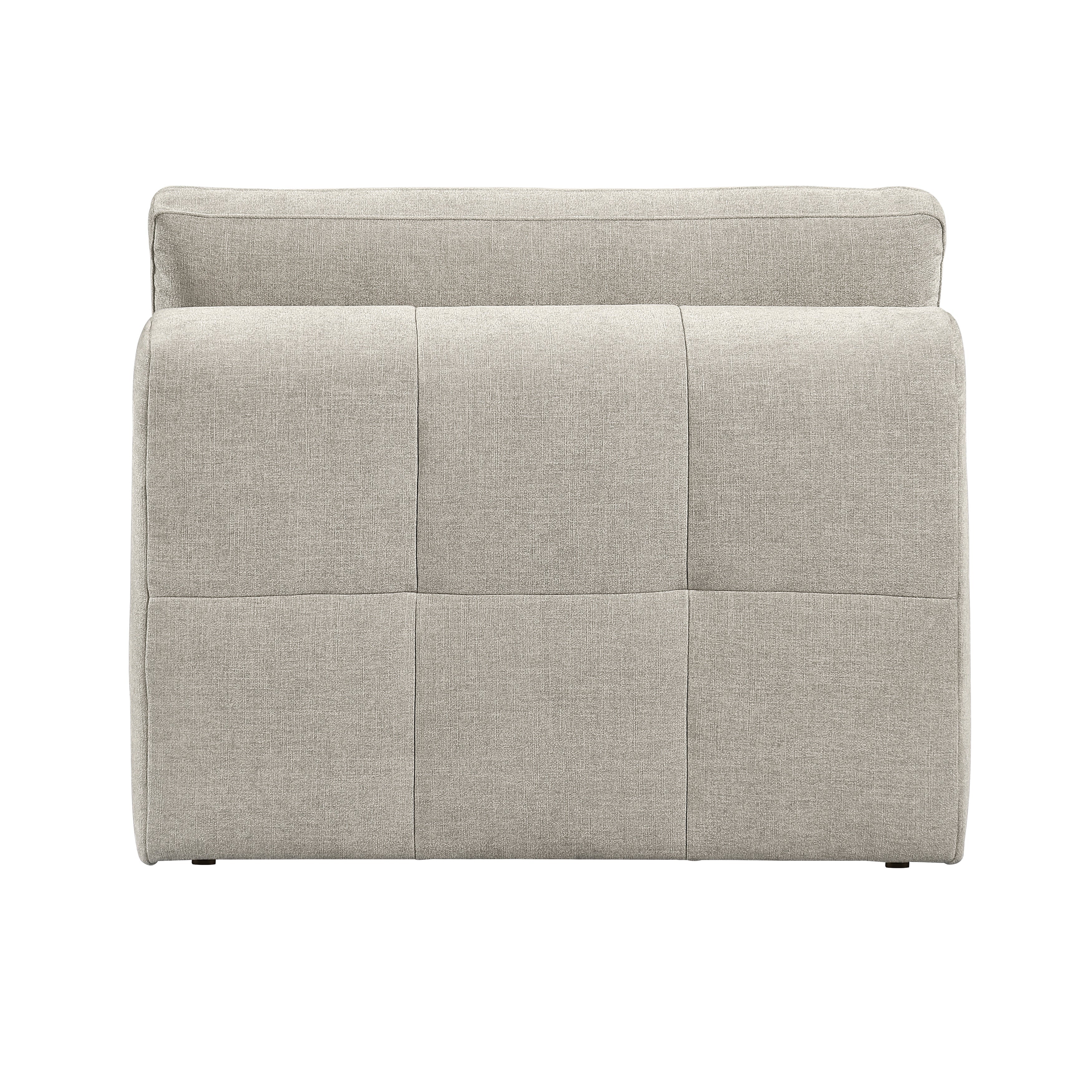 Tidal Taupe 6-Piece Modular Sectional with Ottoman - Image 11
